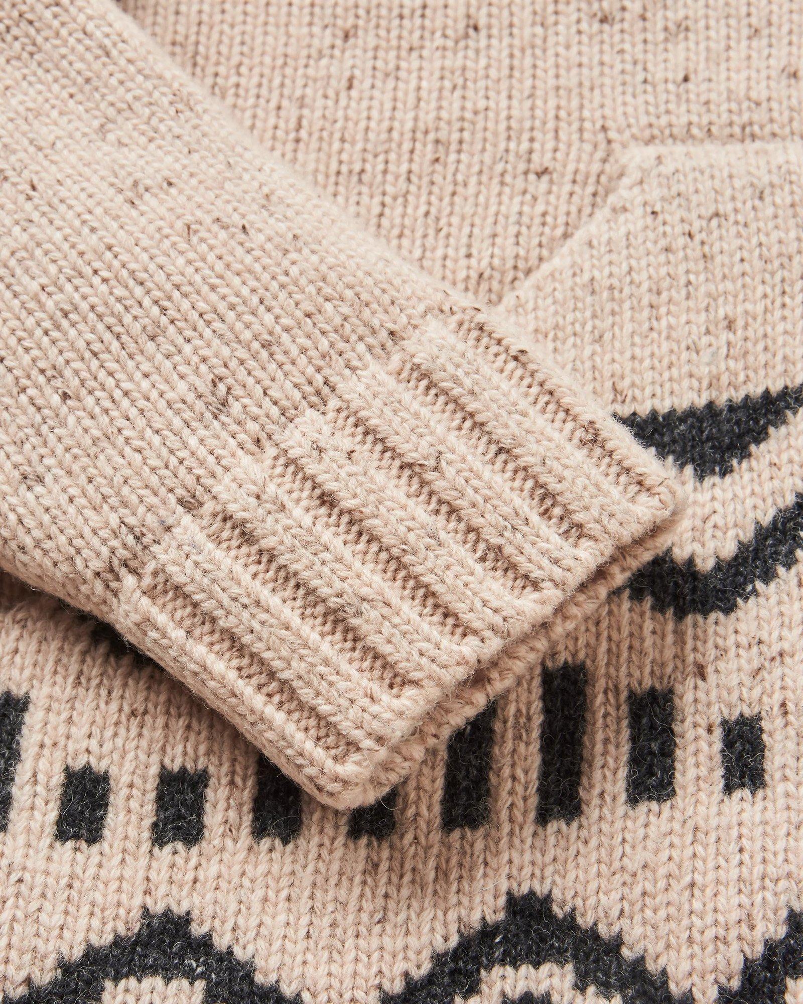 Women's Snoozle Recycled Knitted Hooded Cardigan - Cream - Image 7