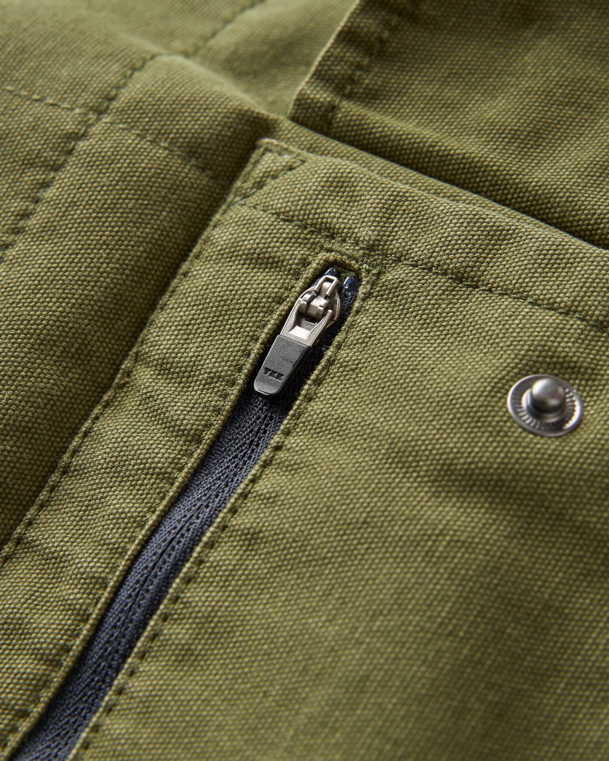 Men's Taranaki Quilted Overshirt - Green - Image 5