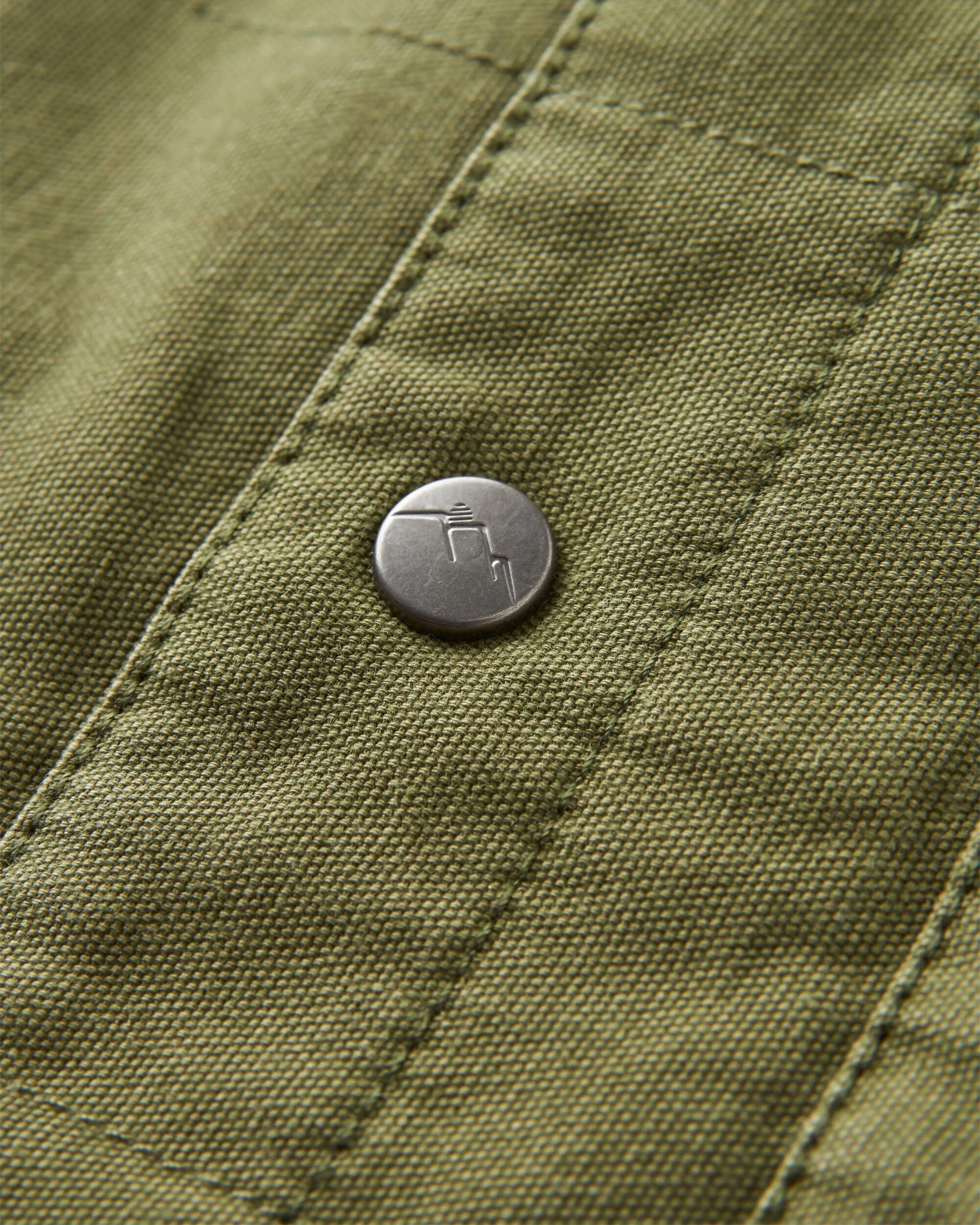 Men's Taranaki Quilted Overshirt - Green - Image 6