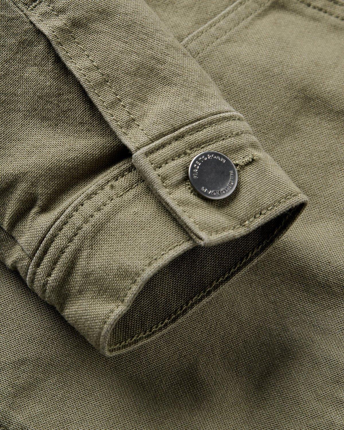 Men's Vantage Lined Cotton Canvas Jacket - Green - Image 6