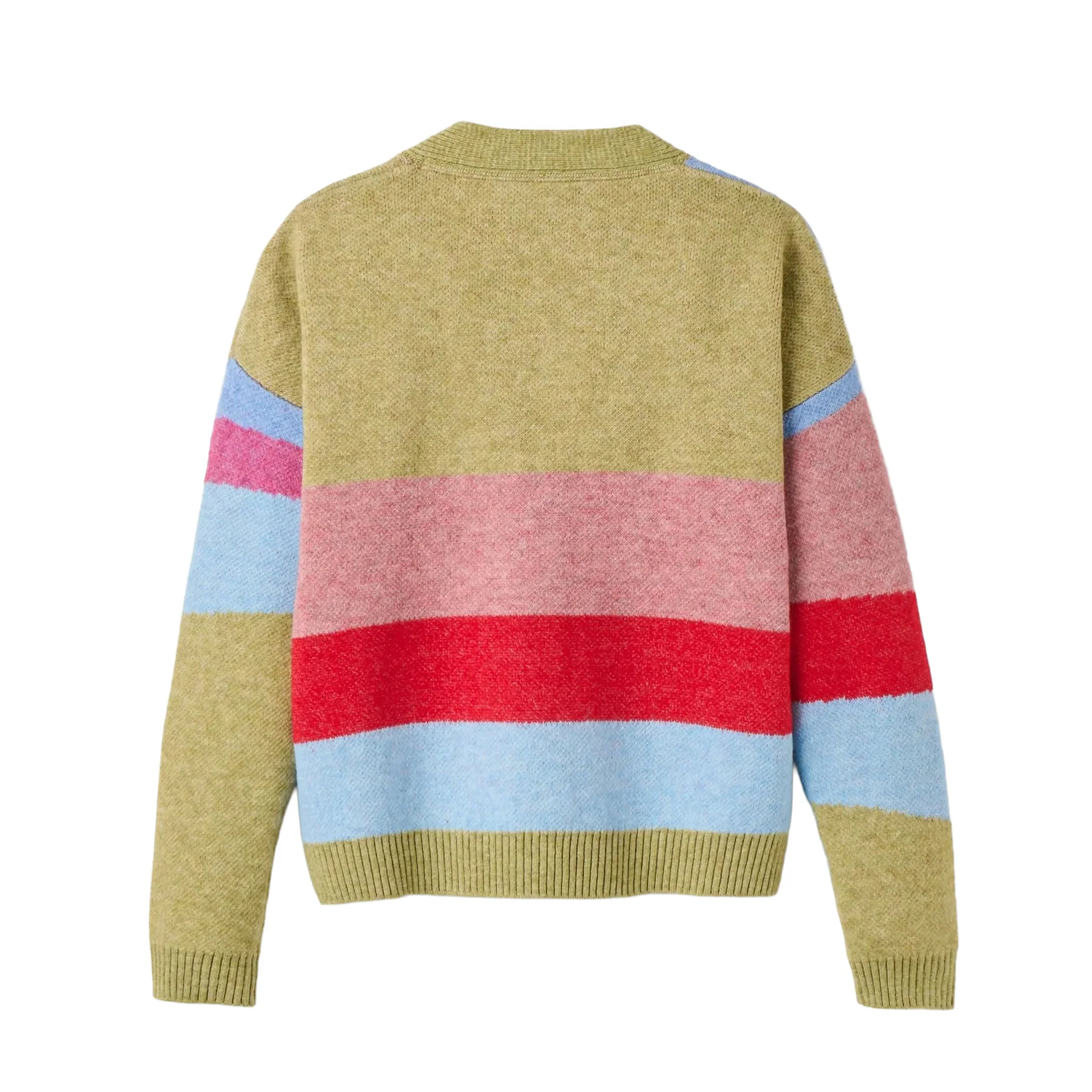 Women's Scenic Knitted Cardigan - Green - Image 2