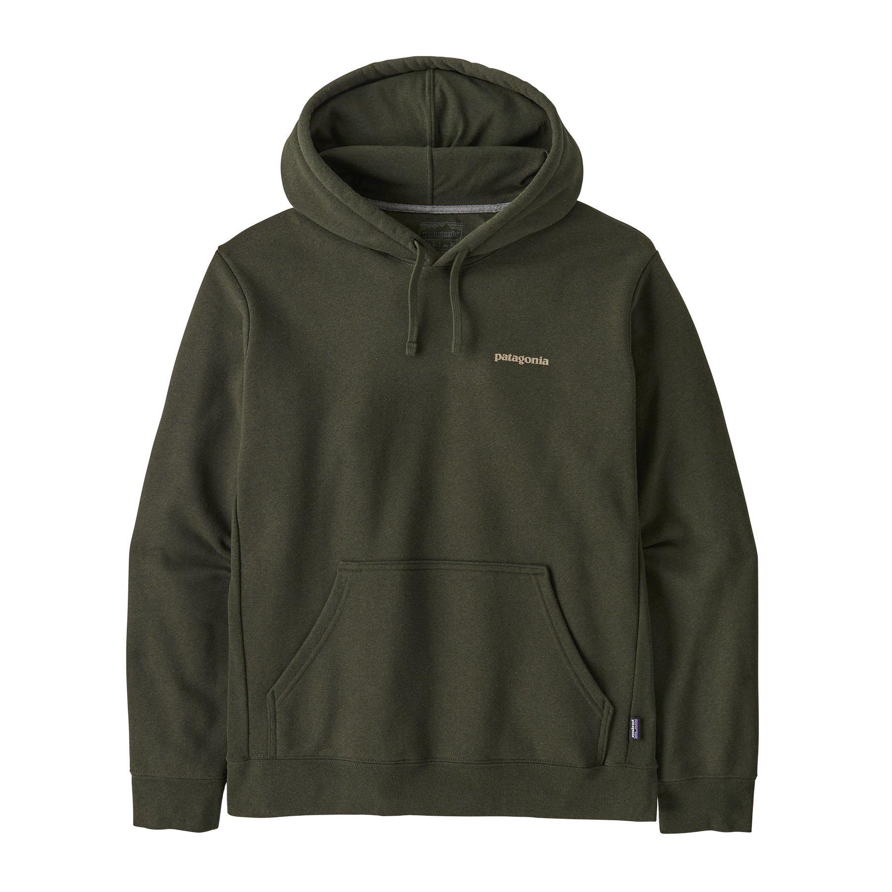 Men's Boardshort Logo Uprisal Hoody - Dark Green