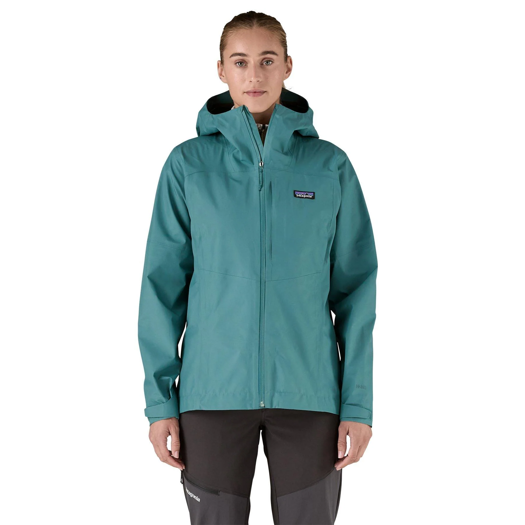 Women's Boulder Fork Rain Jacket - Blue - Image 2