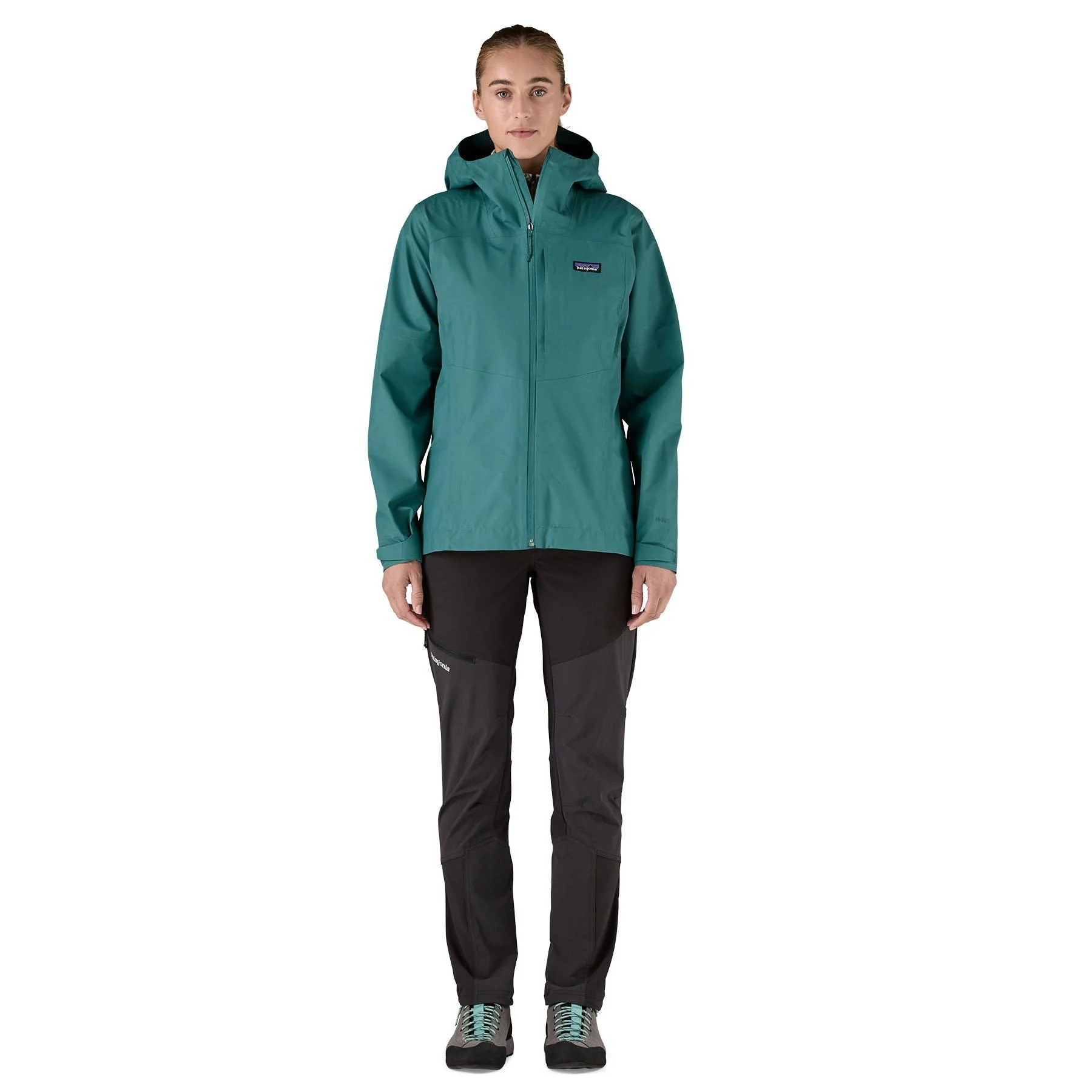 Women's Boulder Fork Rain Jacket - Blue - Image 6