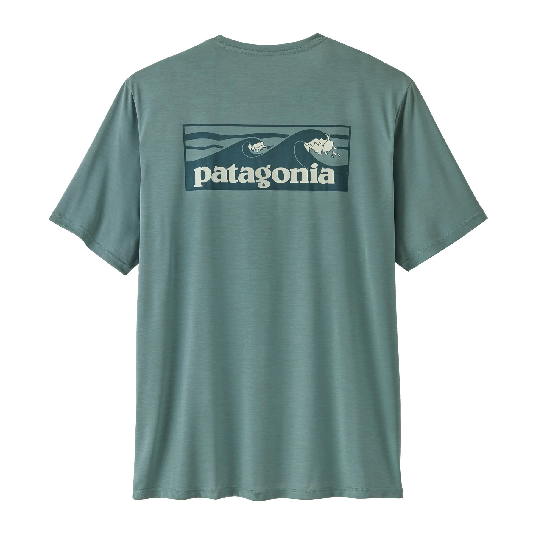 Men's Capilene® Cool Daily Boardshort T-Shirt - Blue - Image 2