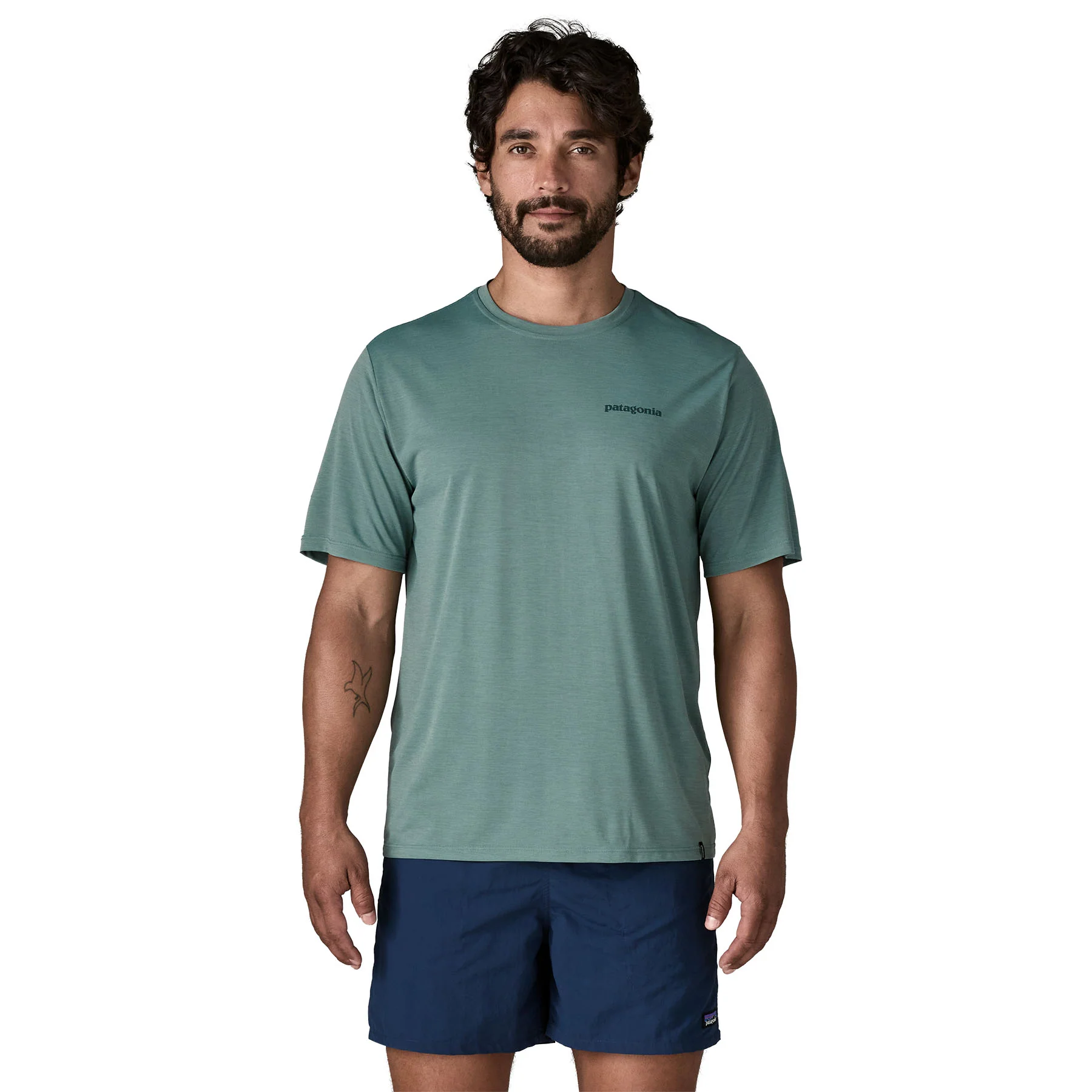Men's Capilene® Cool Daily Boardshort T-Shirt - Blue - Image 3