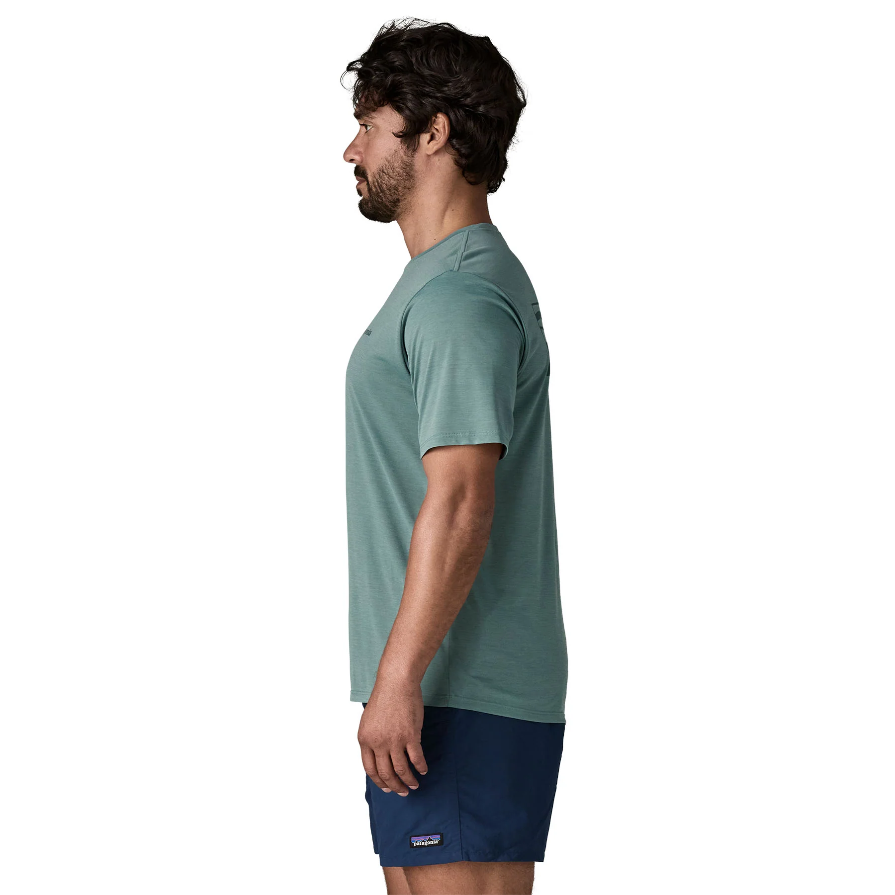 Men's Capilene® Cool Daily Boardshort T-Shirt - Blue - Image 4