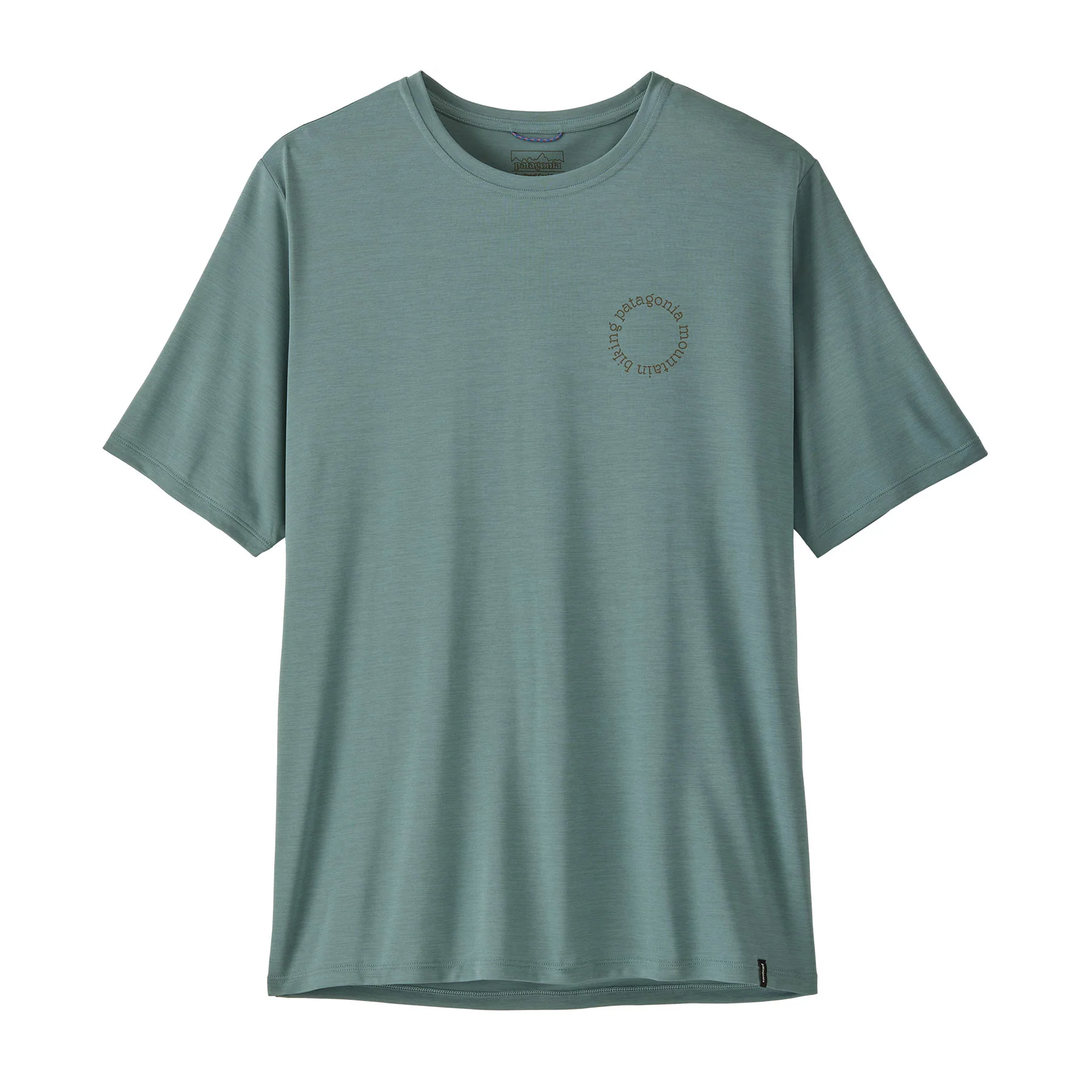 Men's Capilene® Cool Daily Graphic T-Shirt - Spokes Stencil / Blue