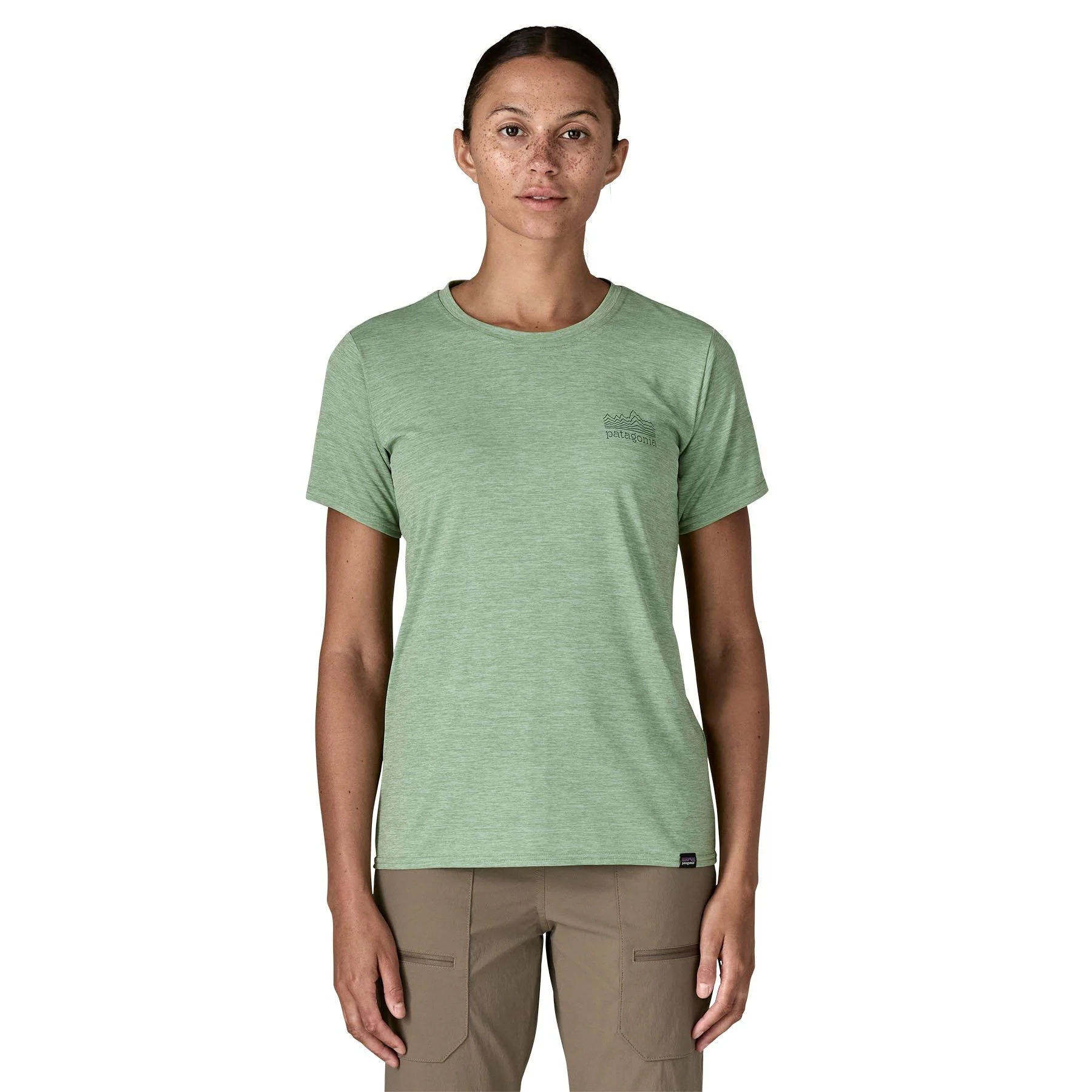 Women's Capilene® Cool Daily Graphic T-Shirt - Green - Image 3