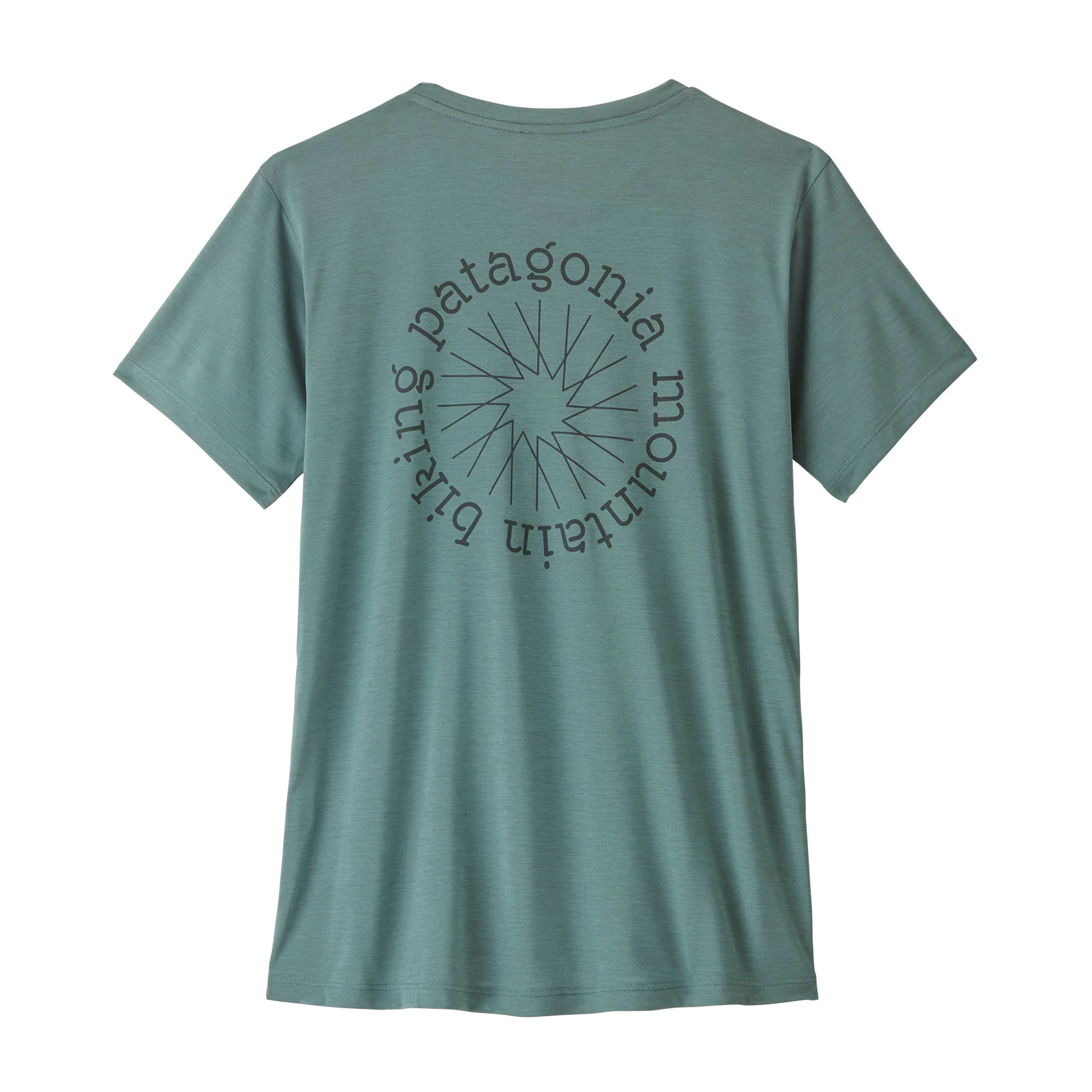 Women's Capilene® Cool Daily Graphic T-Shirt - Spokes Stencil / Blue