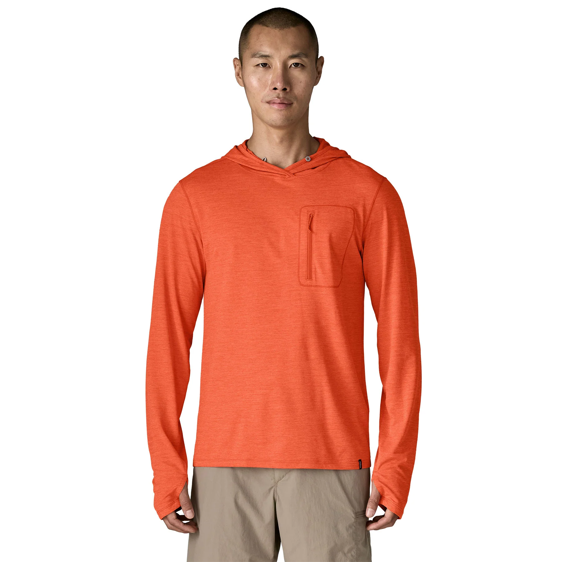 Men's Capilene® Cool Sun Hoody - Orange - Image 2