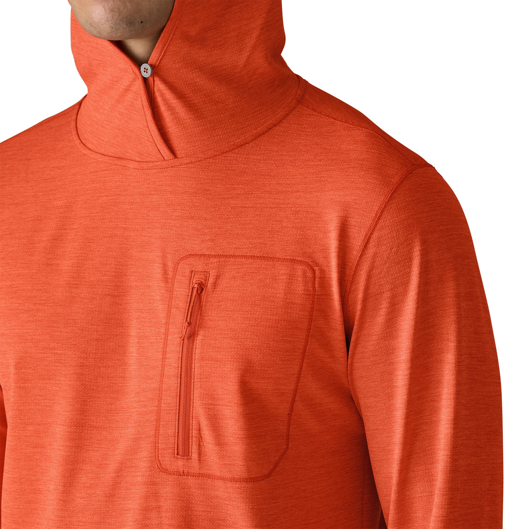 Men's Capilene® Cool Sun Hoody - Orange - Image 6