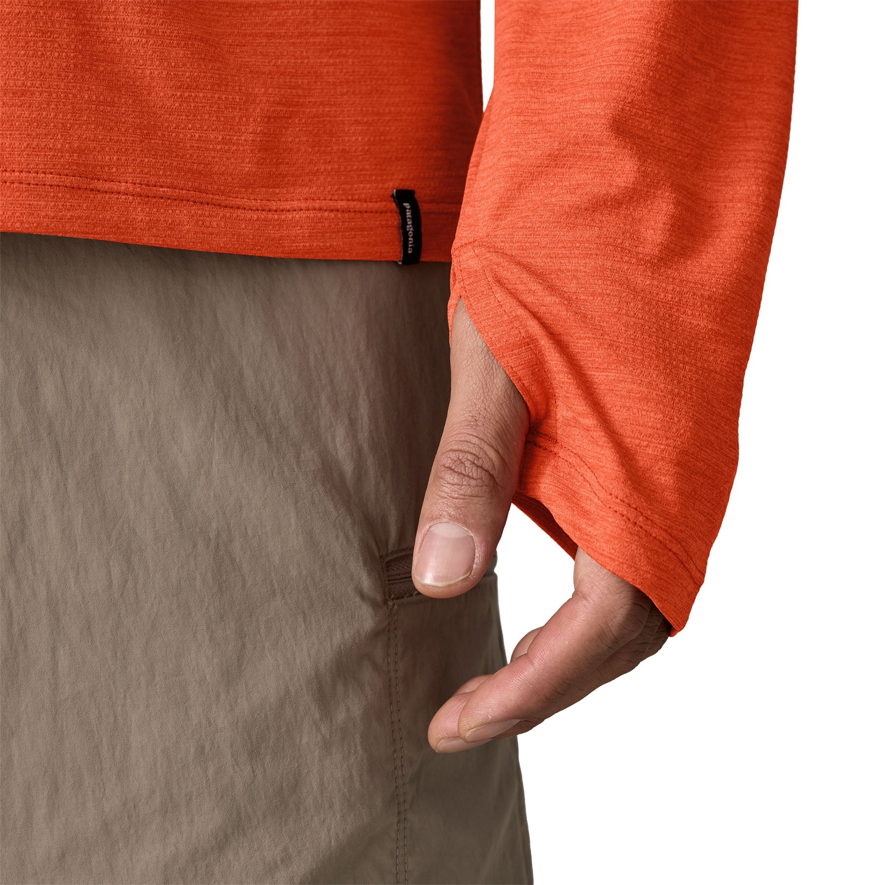 Men's Capilene® Cool Sun Hoody - Orange - Image 7