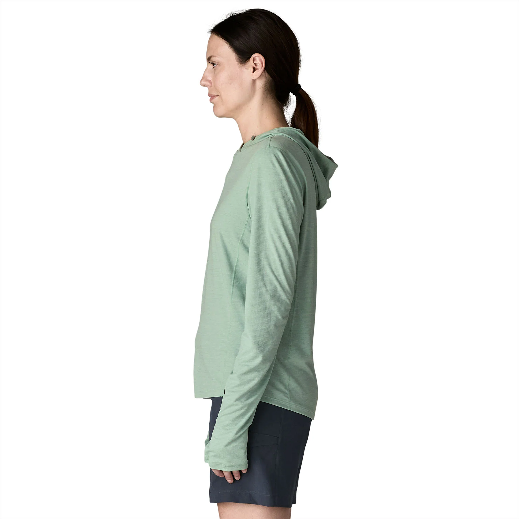 Women's Capilene® Cool Sun Hoody - Light Blue - Image 4