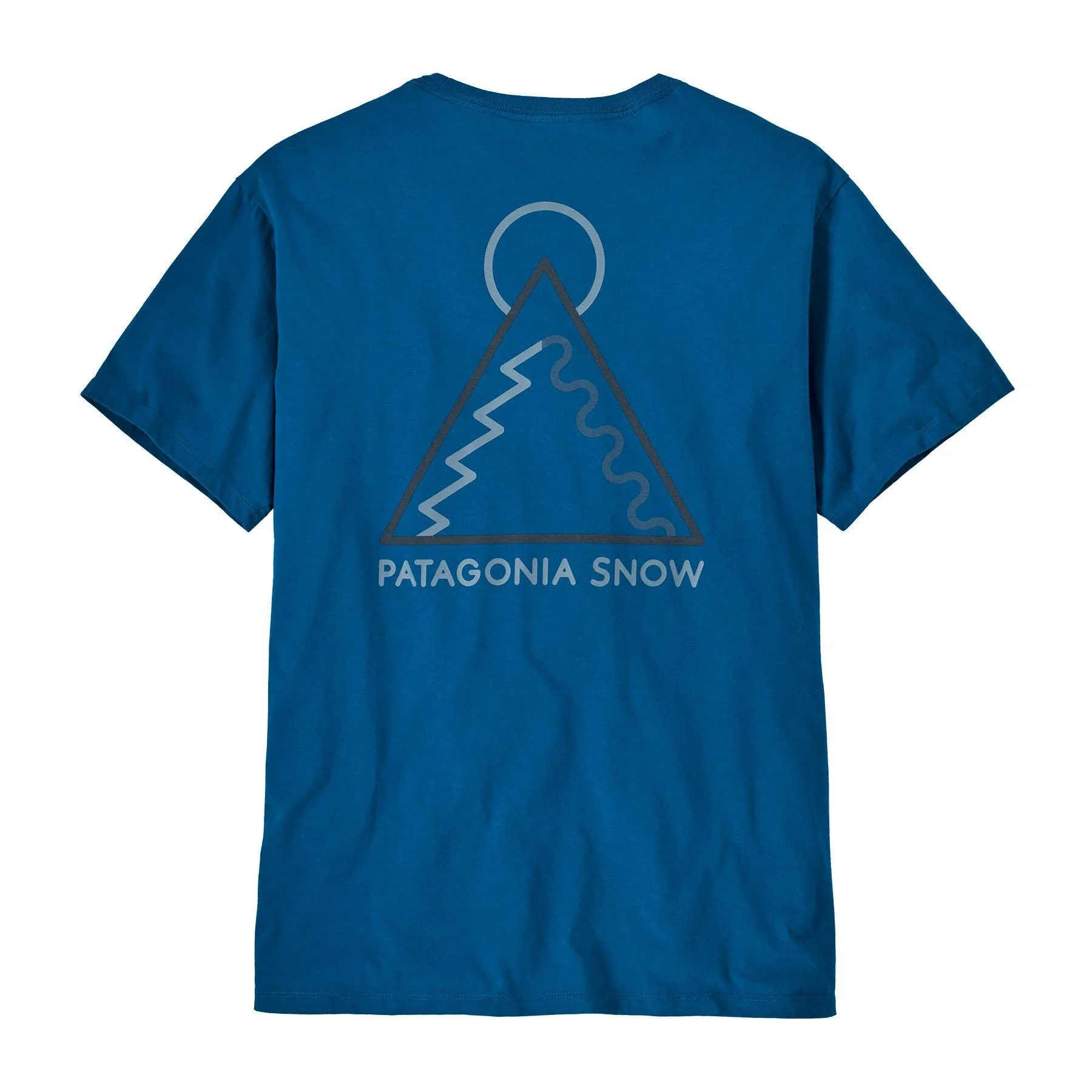 Unisex Dawn Tracks T-Shirt - Blue