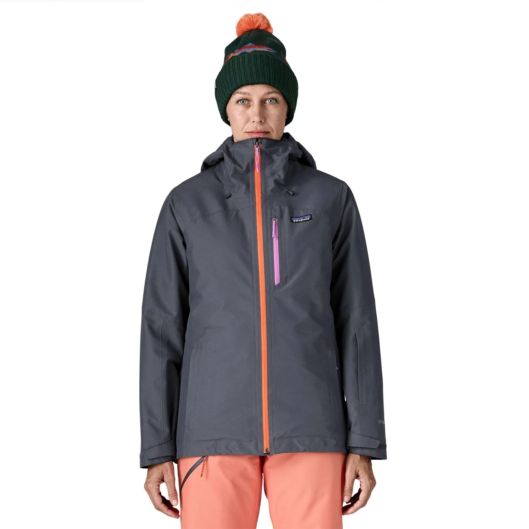 Women's Insulated Powder Town Ski Jacket - Grey - Image 2