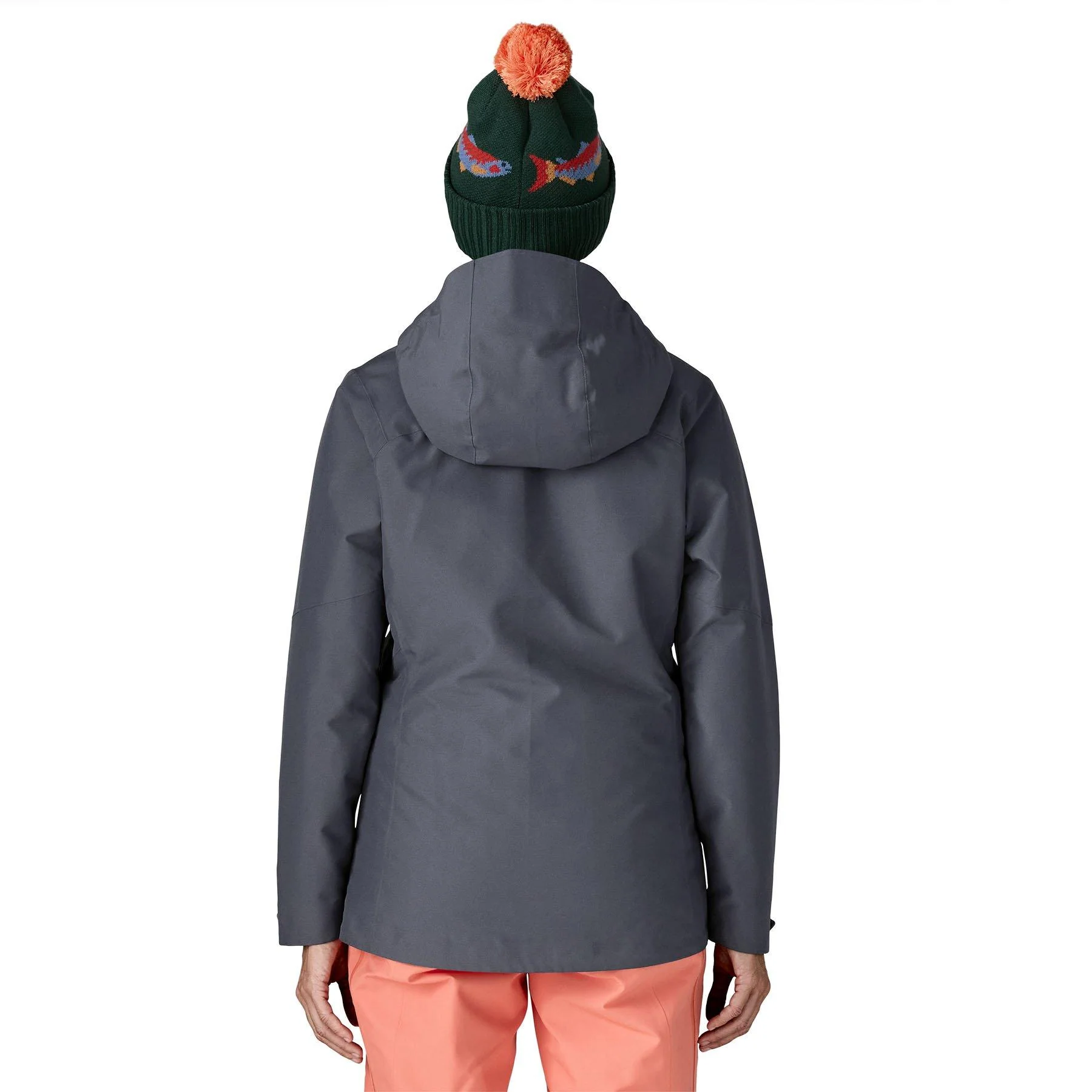 Women's Insulated Powder Town Ski Jacket - Grey - Image 3
