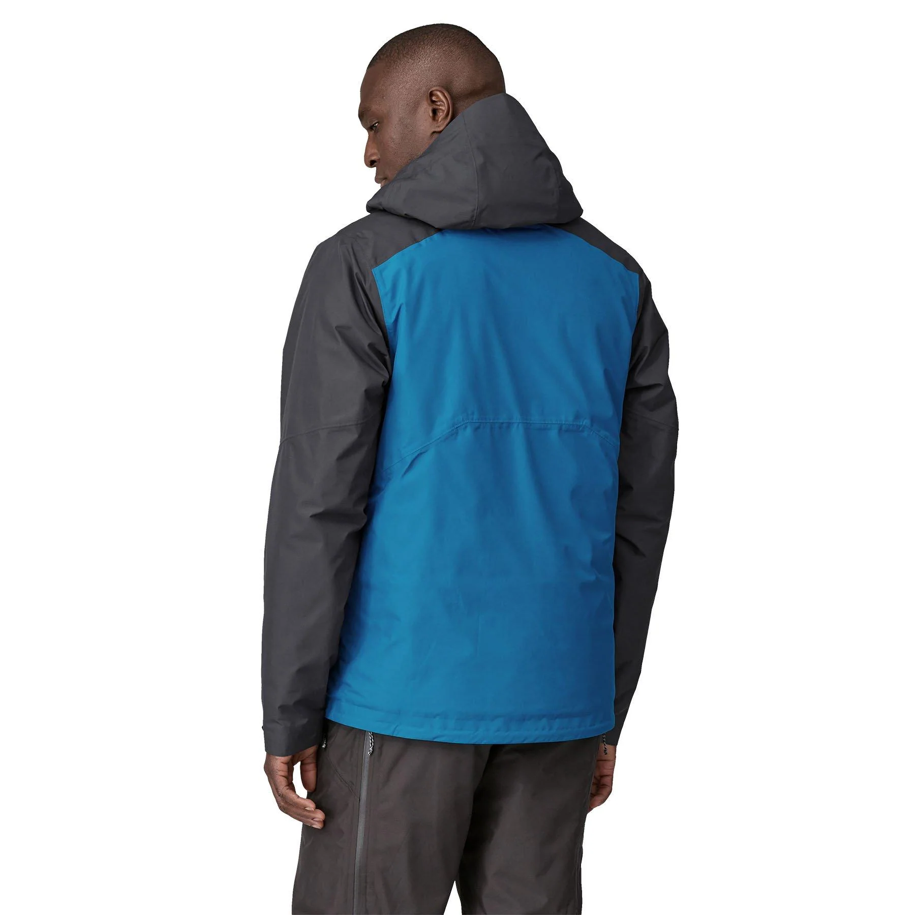 Men's Insulated Powder Town Jacket - Blue - Image 3
