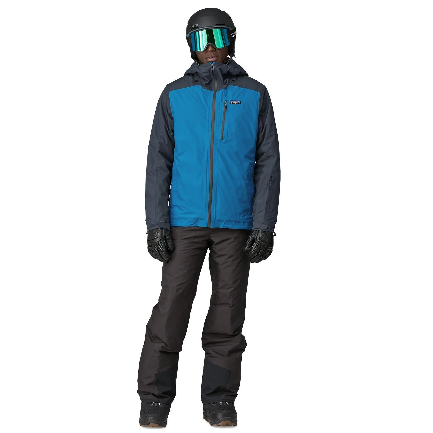 Men's Insulated Powder Town Jacket - Blue - Image 4