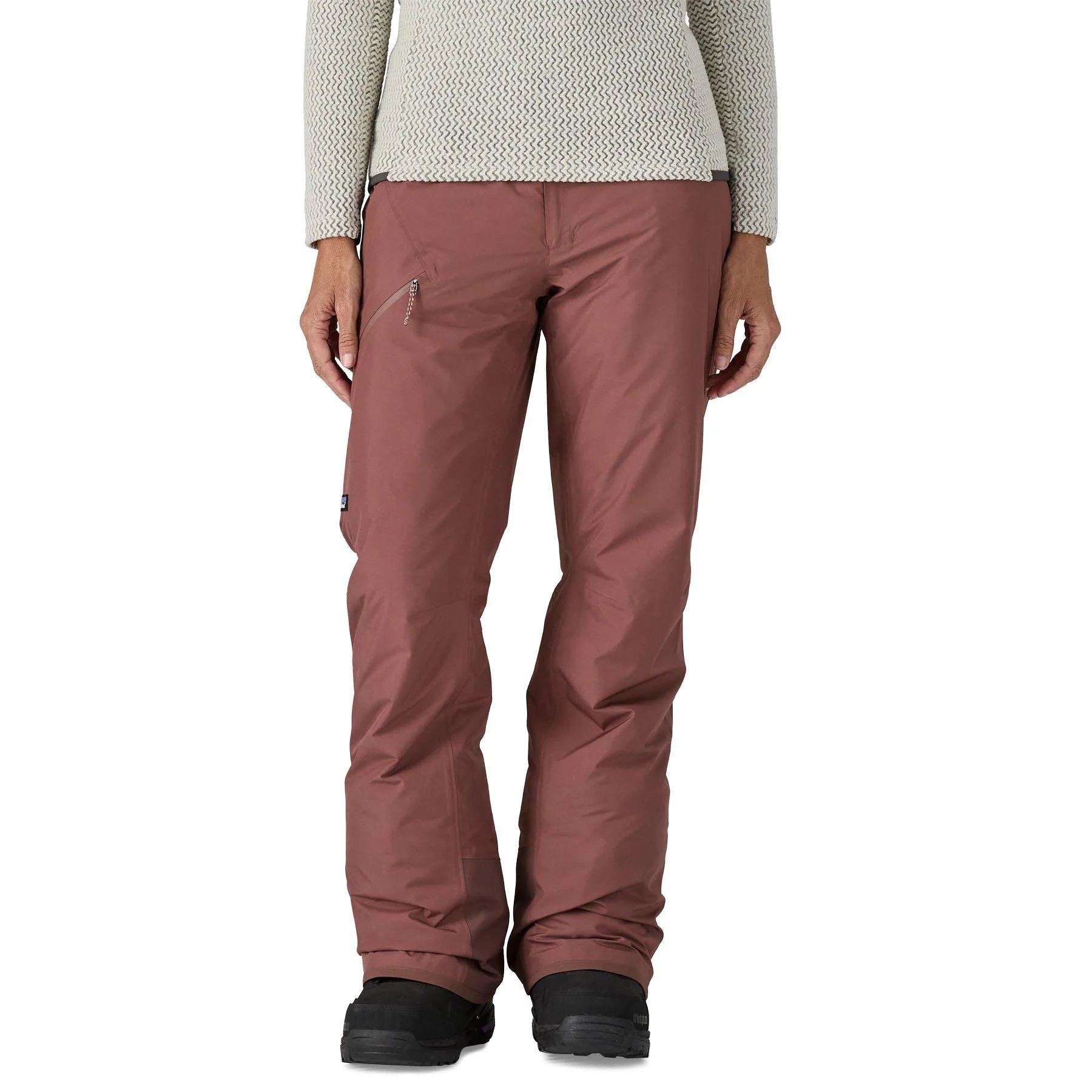 Women's Insulated Powder Town Pants - Red - Image 2