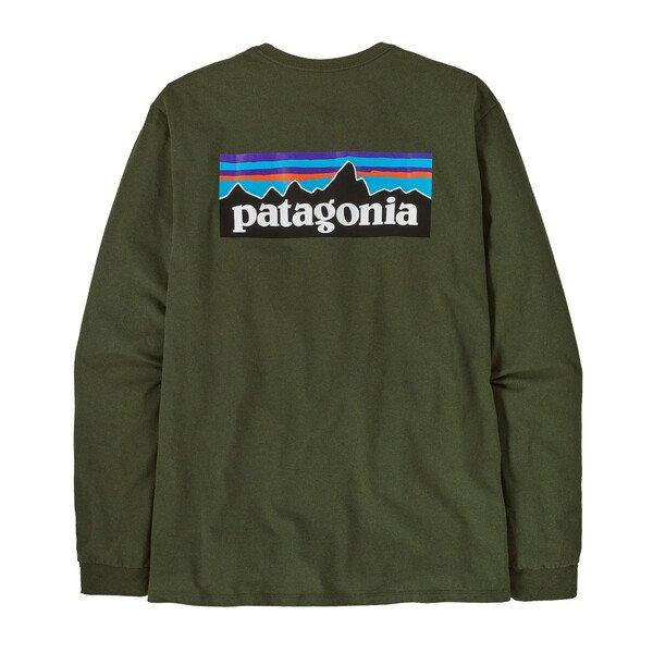 Men's Long-Sleeved P6 Logo Responsibili-Tee® T-Shirt - Green