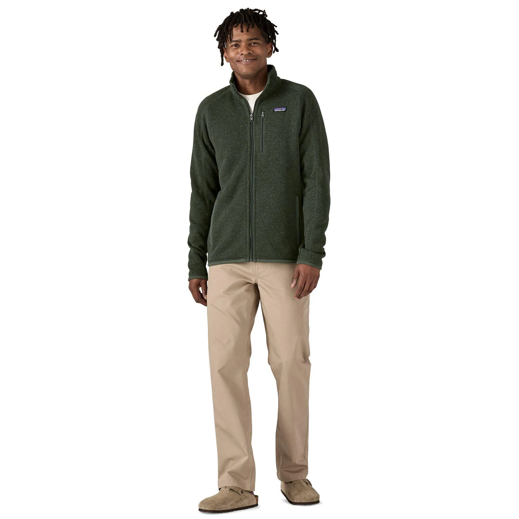 Men's Better Sweater Jacket - Green - Image 4