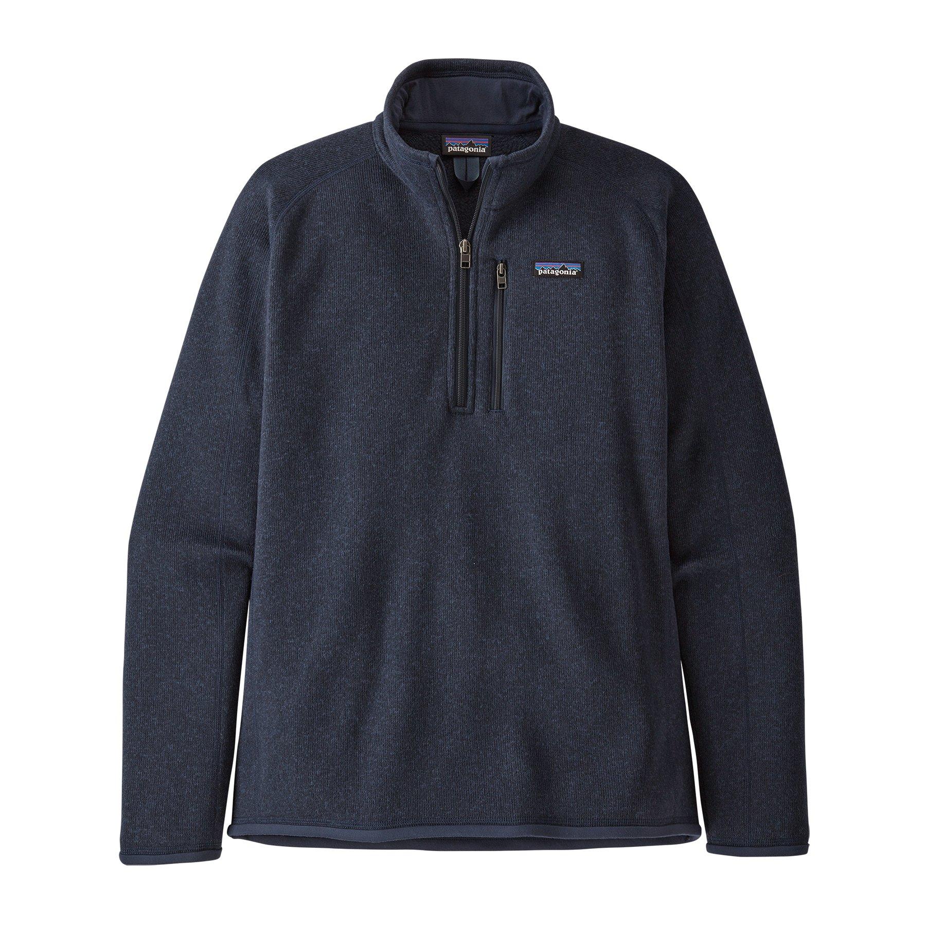 Men's Better Sweater 1/4 Zip Fleece - Navy