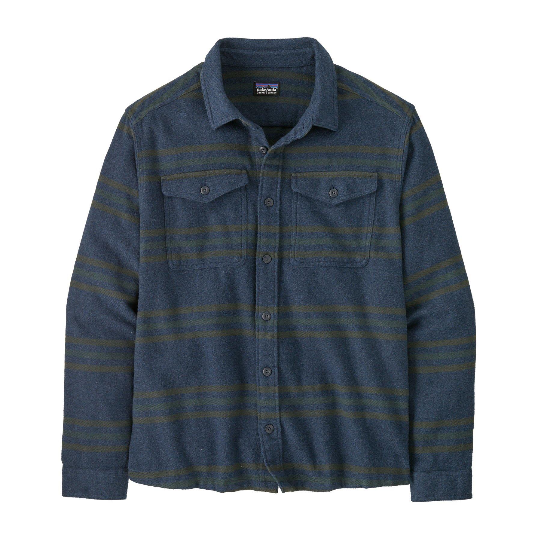 Men's Fjord Flannel Shirt - Blue