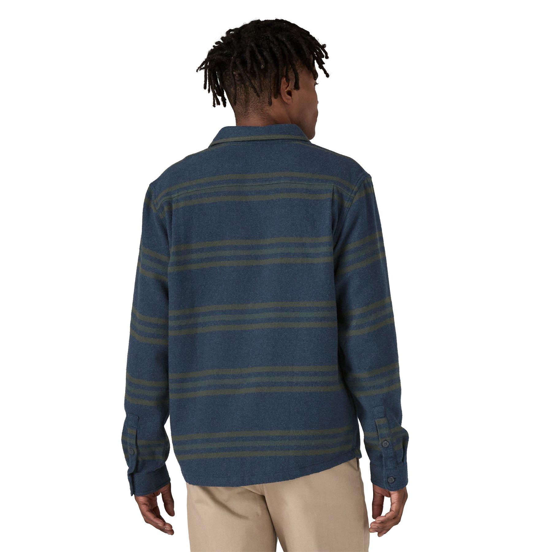 Men's Fjord Flannel Shirt - Blue - Image 3