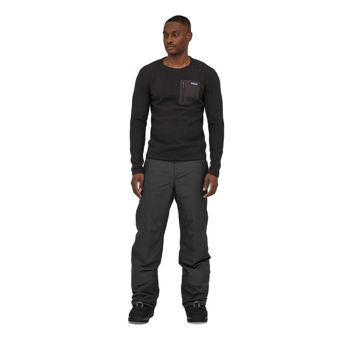 Men's Insulated Powder Town Pants - Black - Image 2