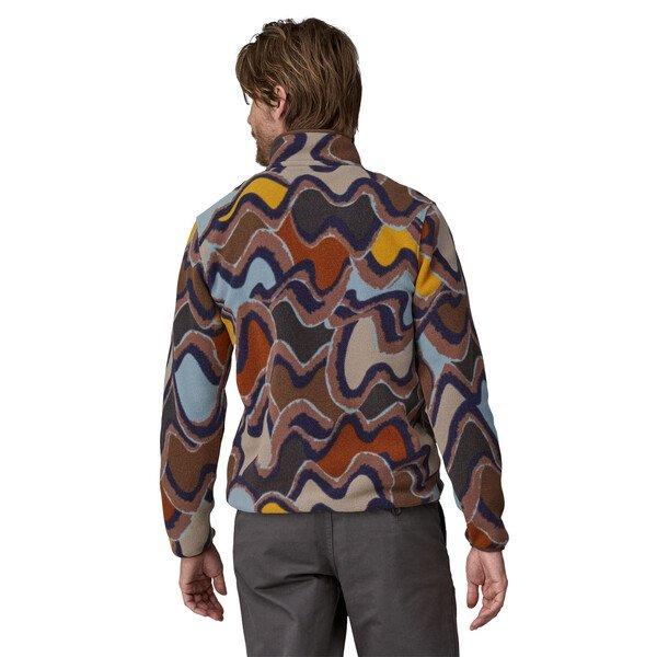 Men's Lightweight Synchilla Snap-T Pullover - Brown - Image 3