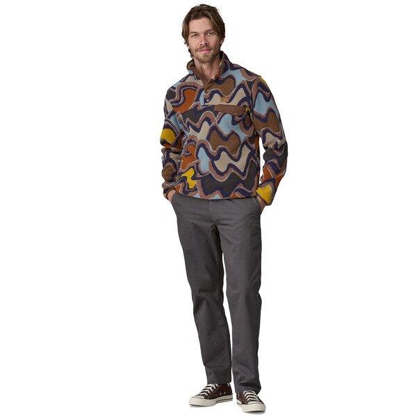 Men's Lightweight Synchilla Snap-T Pullover - Brown - Image 4