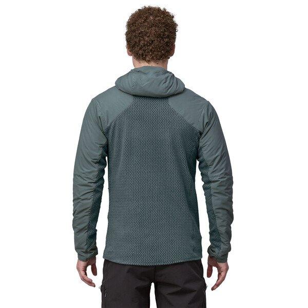 Men's Nano Air Light Hybrid Hoody - Green - Image 3
