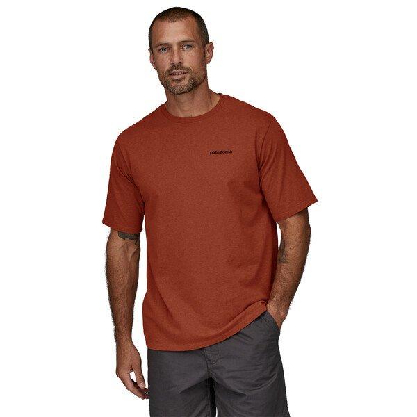 Men's P6 Logo Responsibili T-shirt - Rust - Image 3