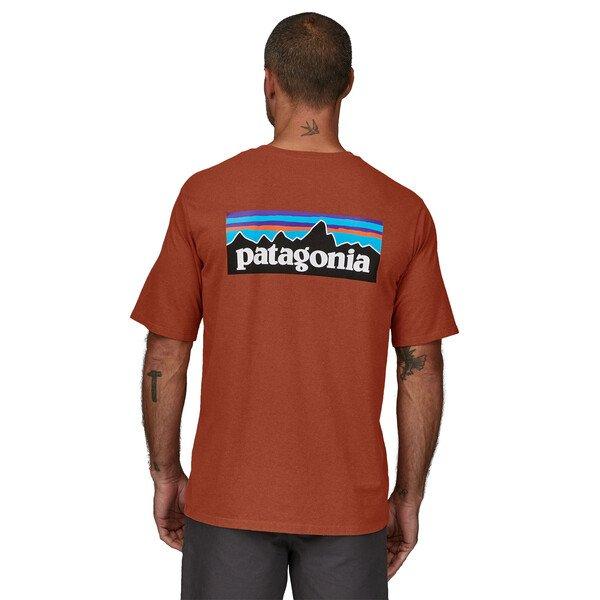 Men's P6 Logo Responsibili T-shirt - Rust - Image 4