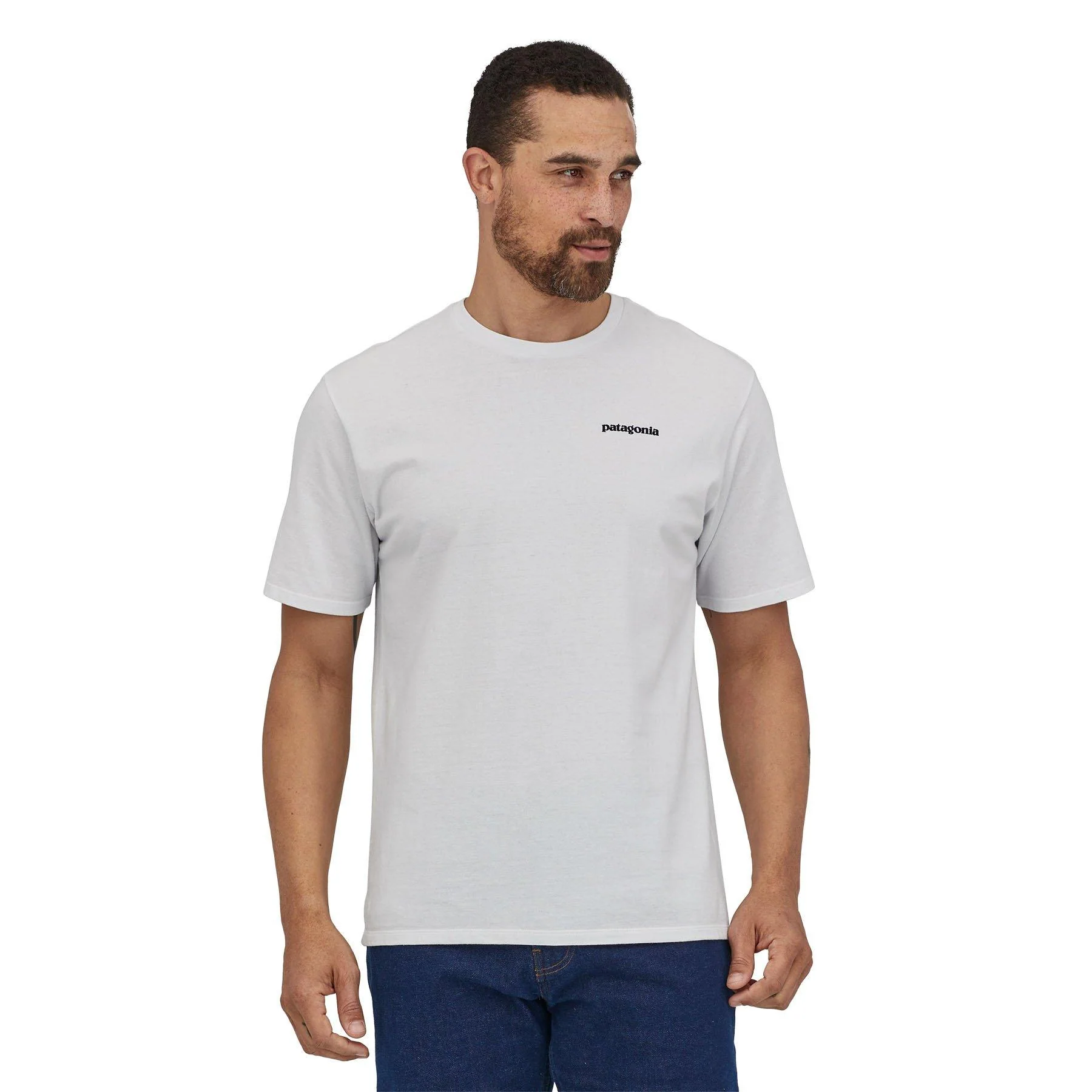 Men's P6 Logo Responsibili-Tee® T-Shirt - White - Image 3