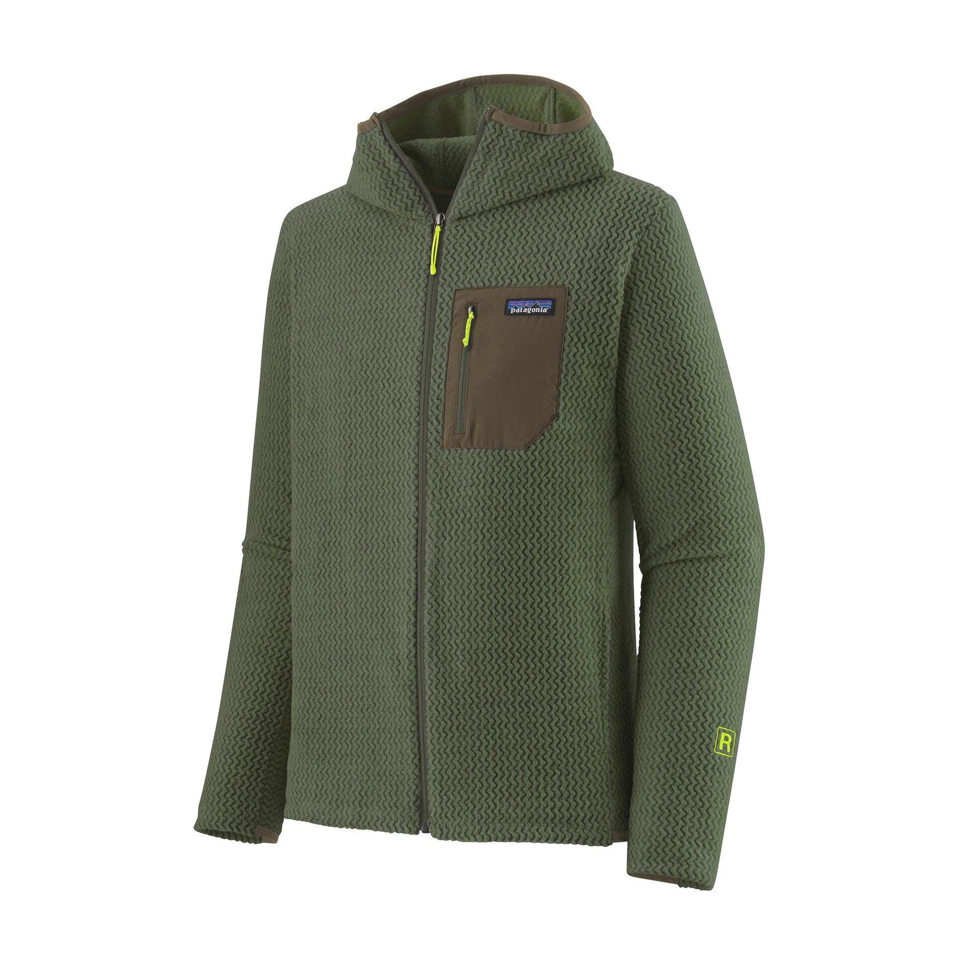 Men's R1 Air Full-Zip Hoody - Green