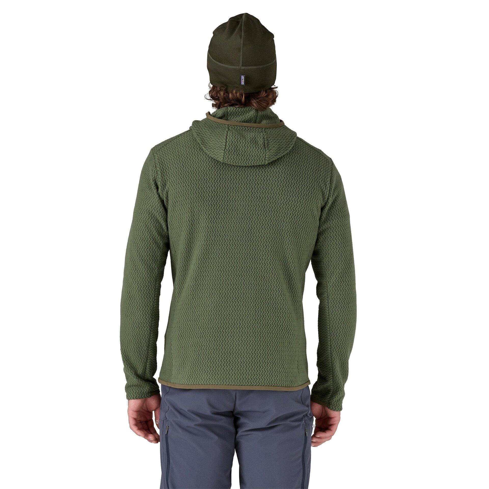 Men's R1 Air Full-Zip Hoody - Green - Image 3