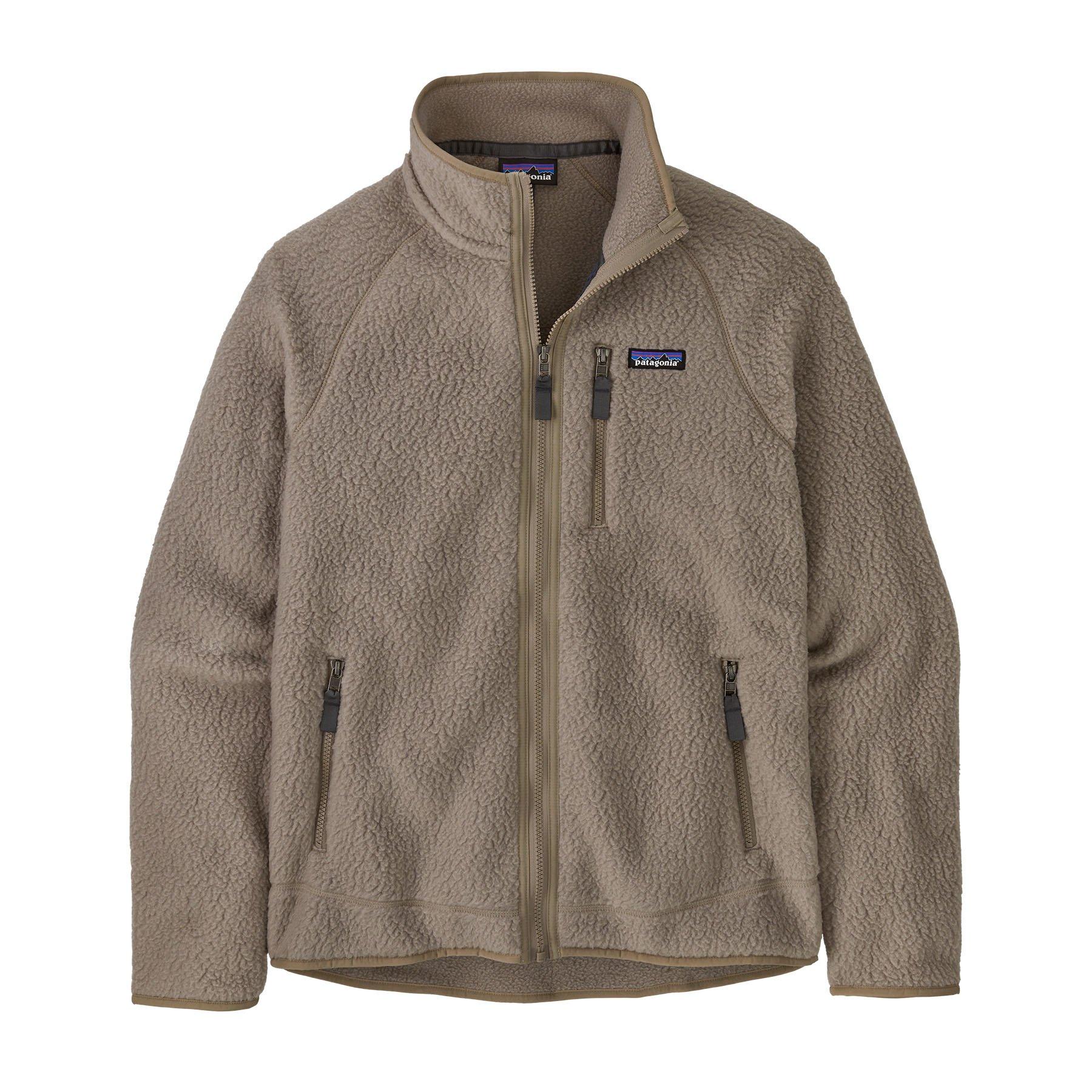 Men's Retro Pile Jacket - Brown