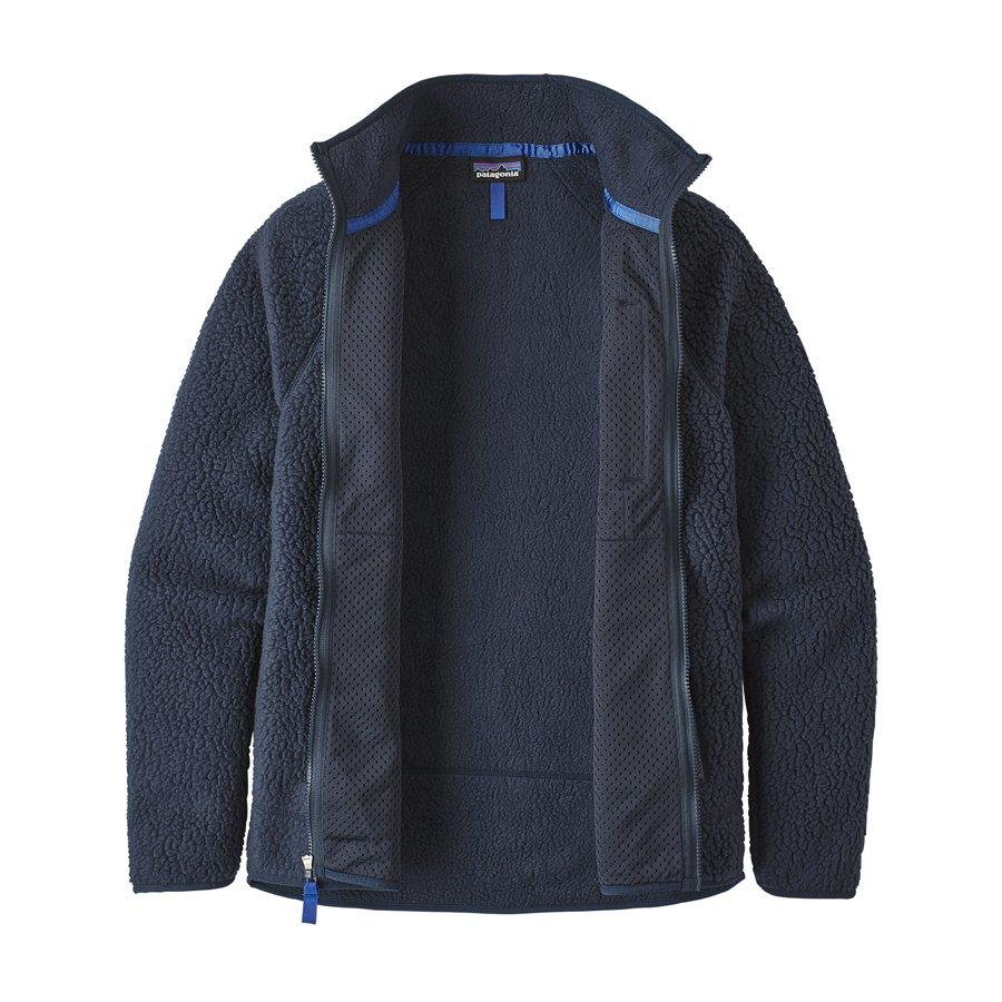 Men's Retro Pile Jacket - Blue - Image 2