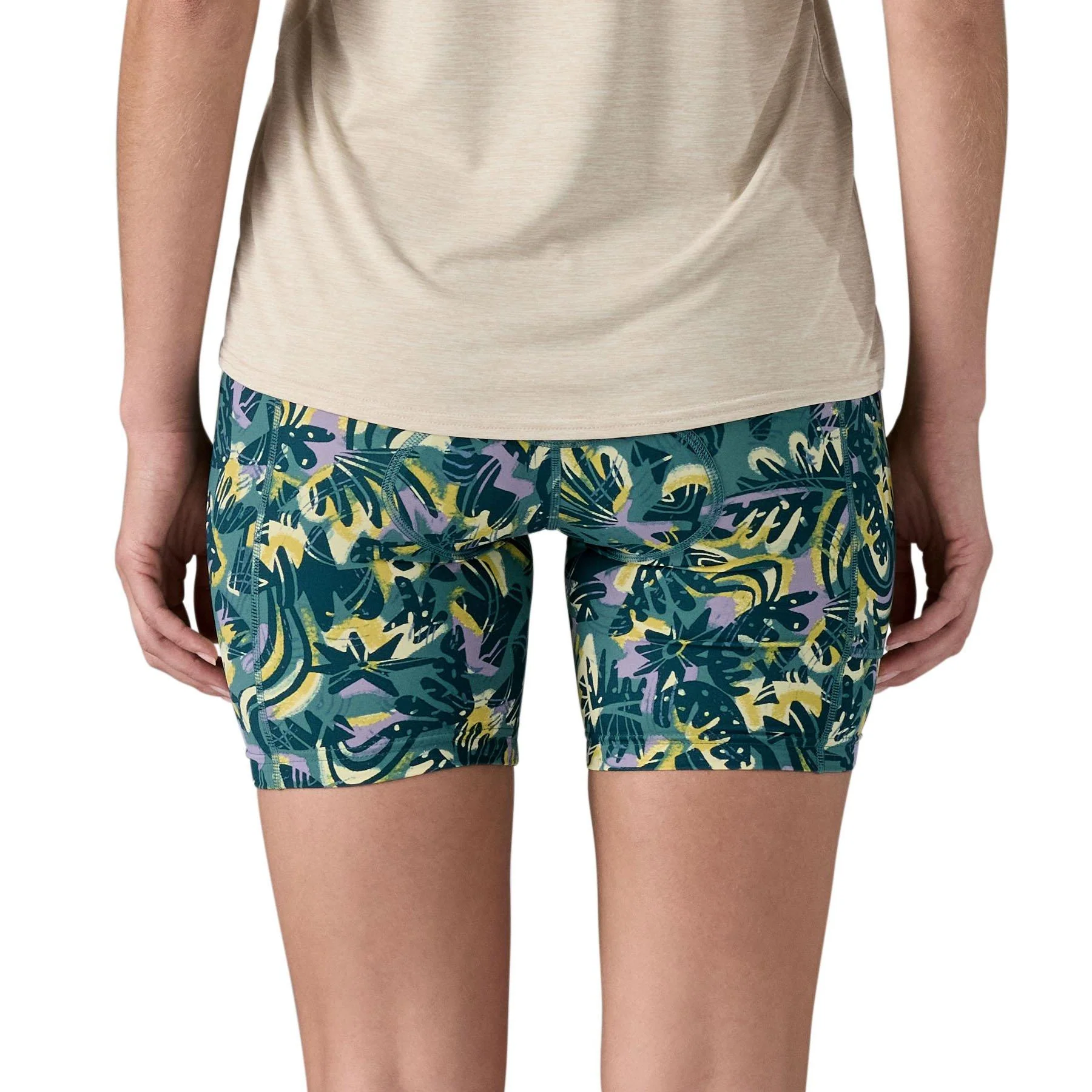 Women's Nether Bike Shorts - Blue - Image 2
