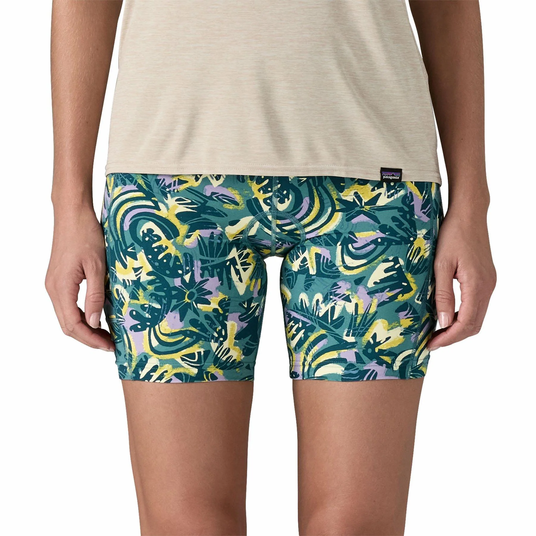 Women's Nether Bike Shorts - Blue - Image 3