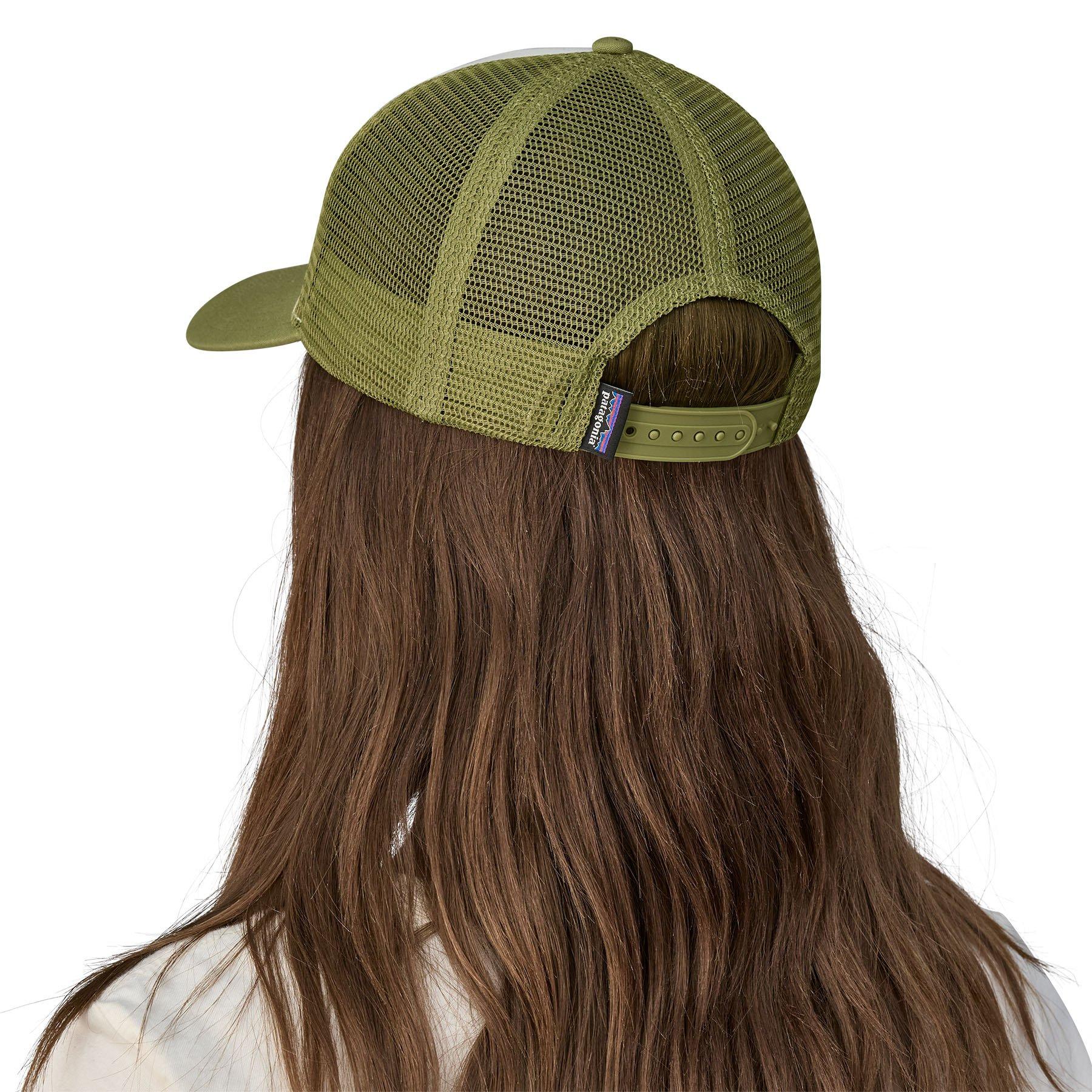 Unisex P6 Logo LoPro Trucker Hat - Green / White - Image 3