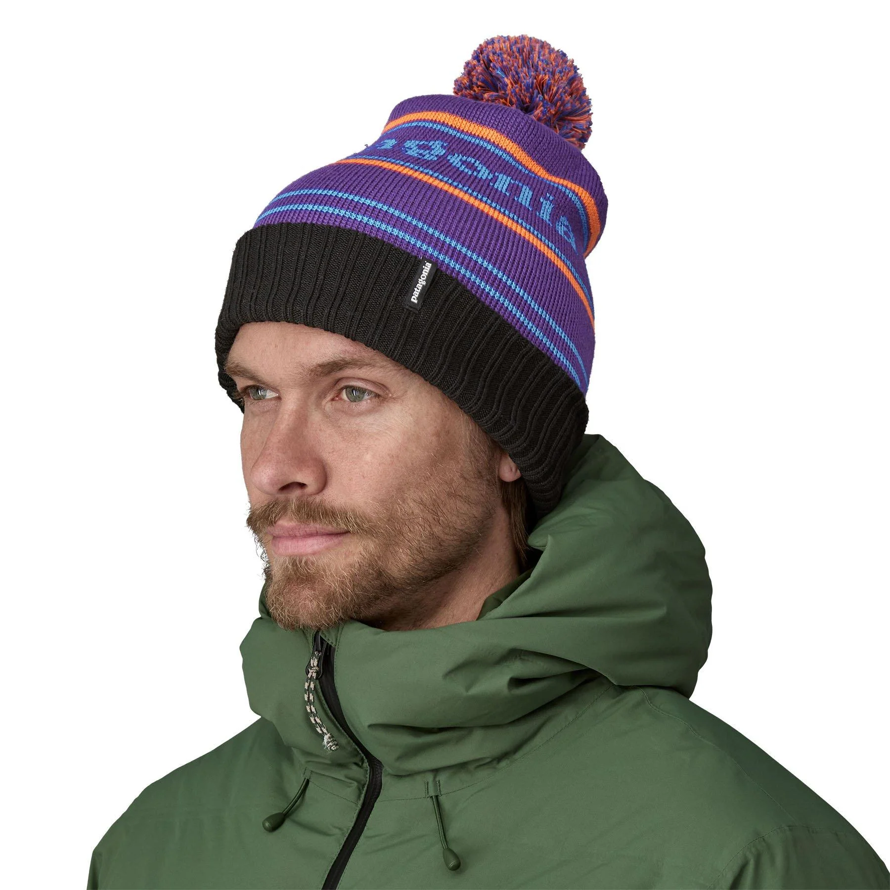 Unisex Powder Town Beanie - Purple - Image 2