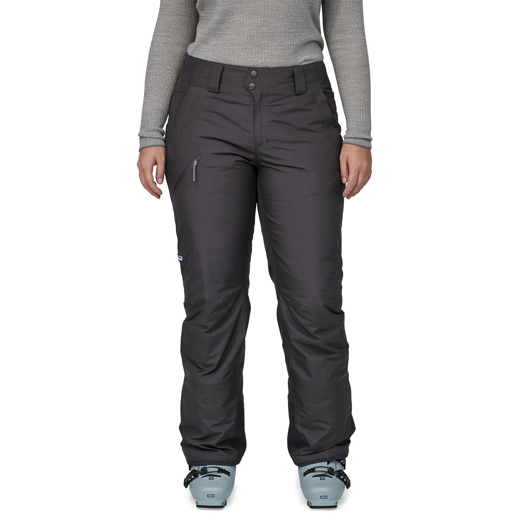 Women's Insulated Powder Town Pants - Black - Image 2
