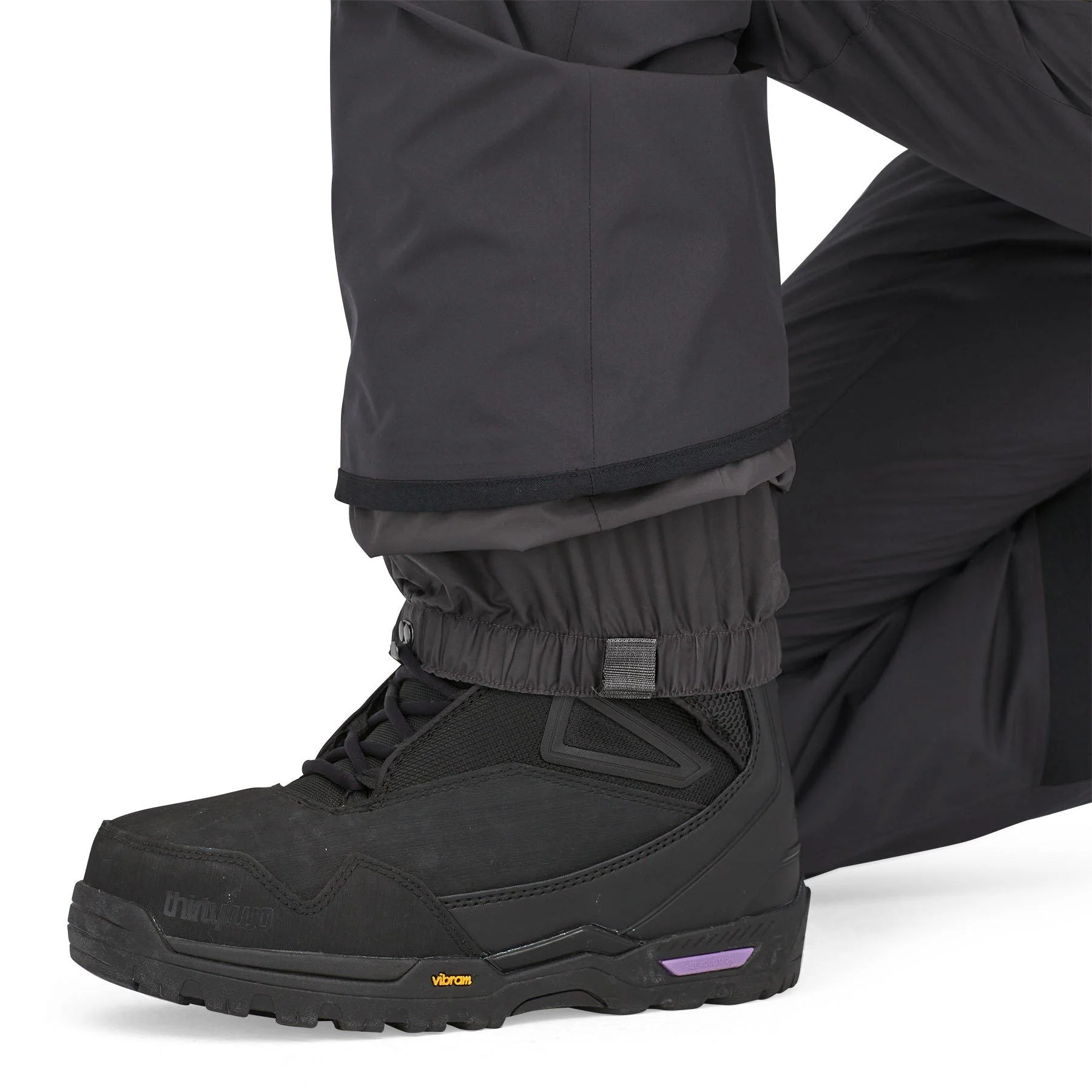 Women's Insulated Powder Town Pants - Black - Image 6