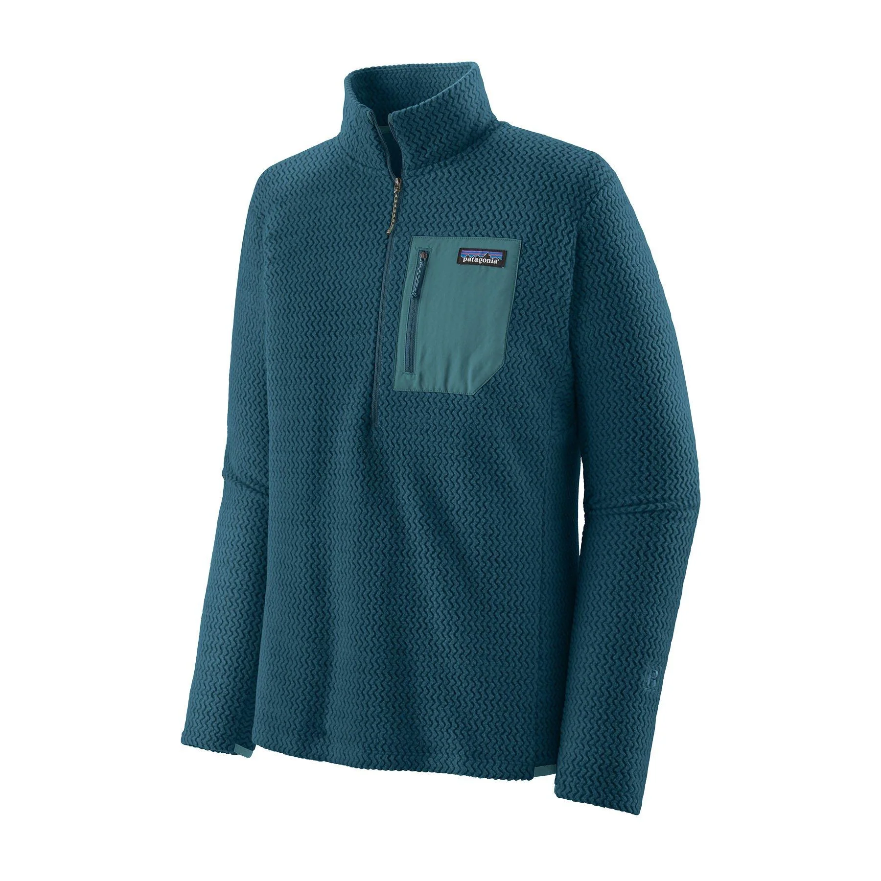 Men's R1 Air 1/2 Zip Neck Fleece - Blue