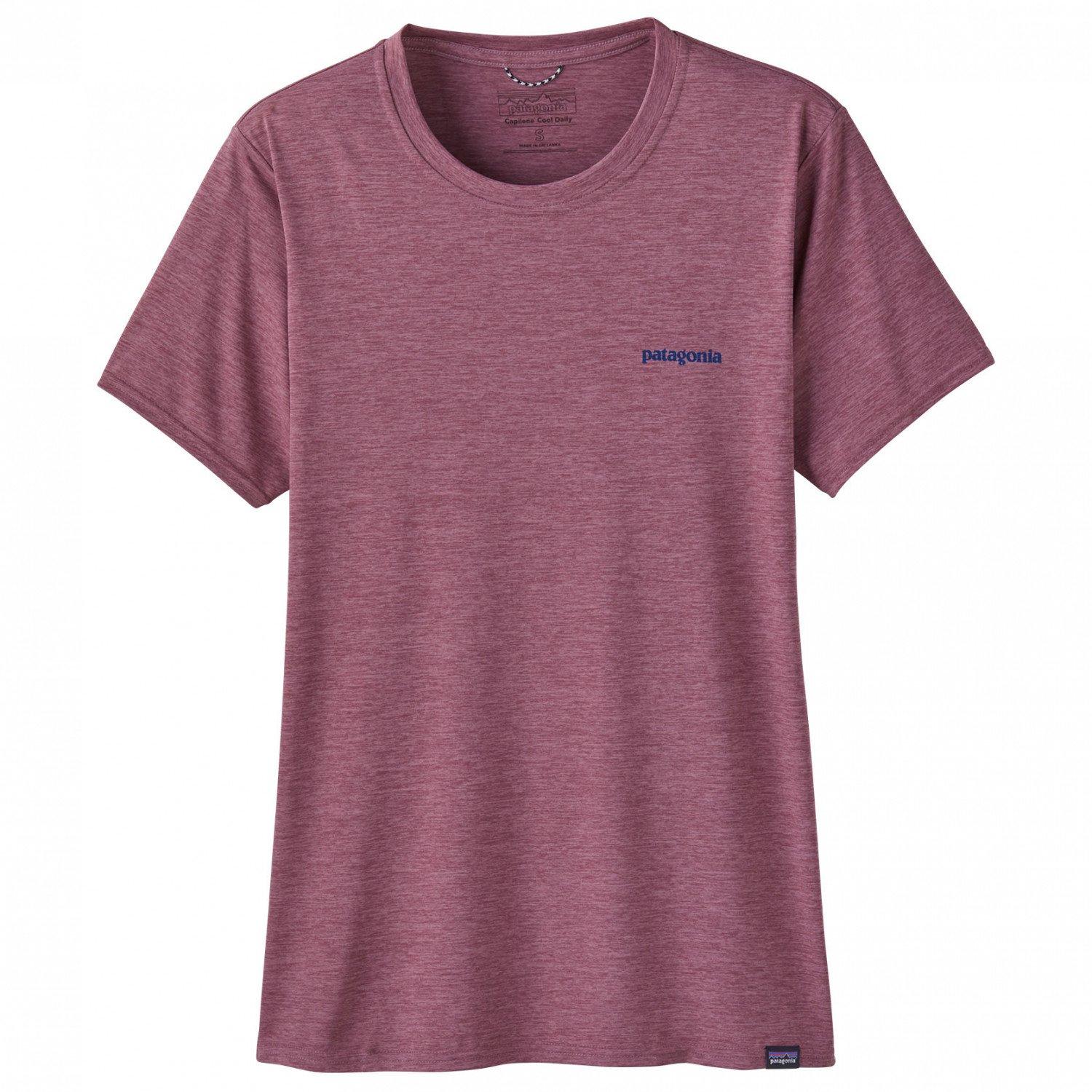 Women's Capilene Cool Daily Graphic Shirt - Boardlogo/Eve/Mauve - Image 2