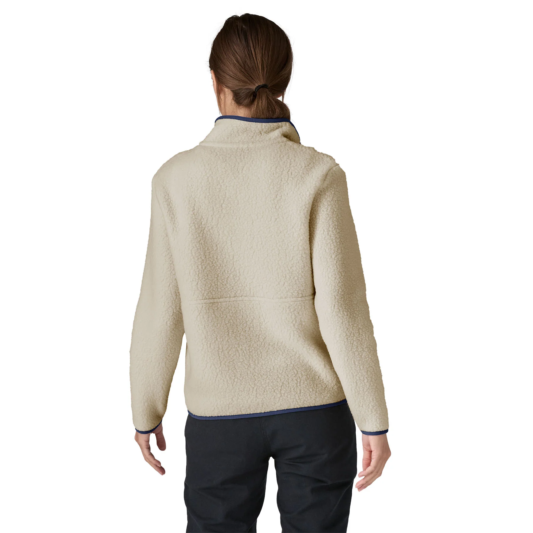 Women's Retro Pile Fleece Marsupial - Natural - Image 3