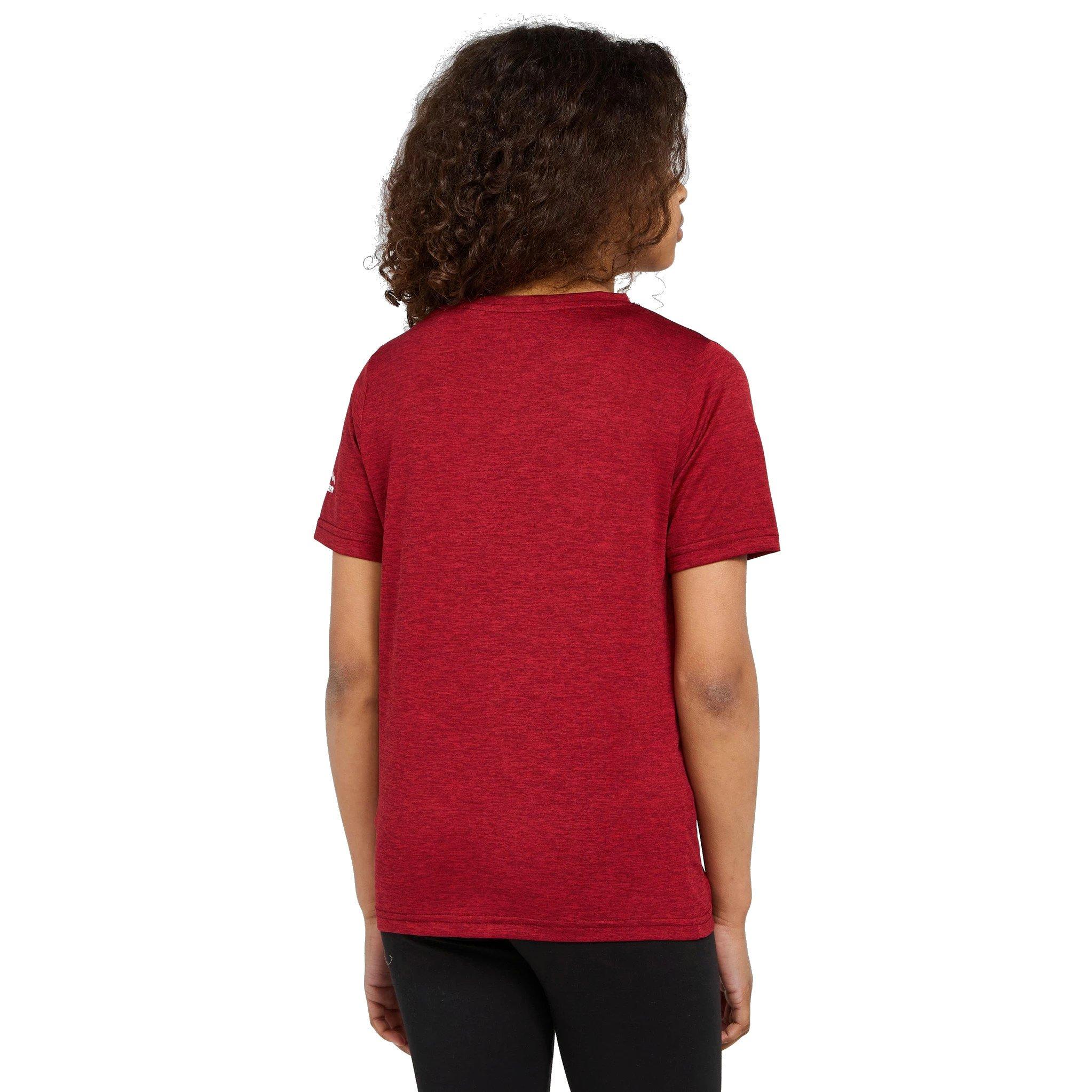 Kids' Active Tech T-Shirt - Red - Image 2